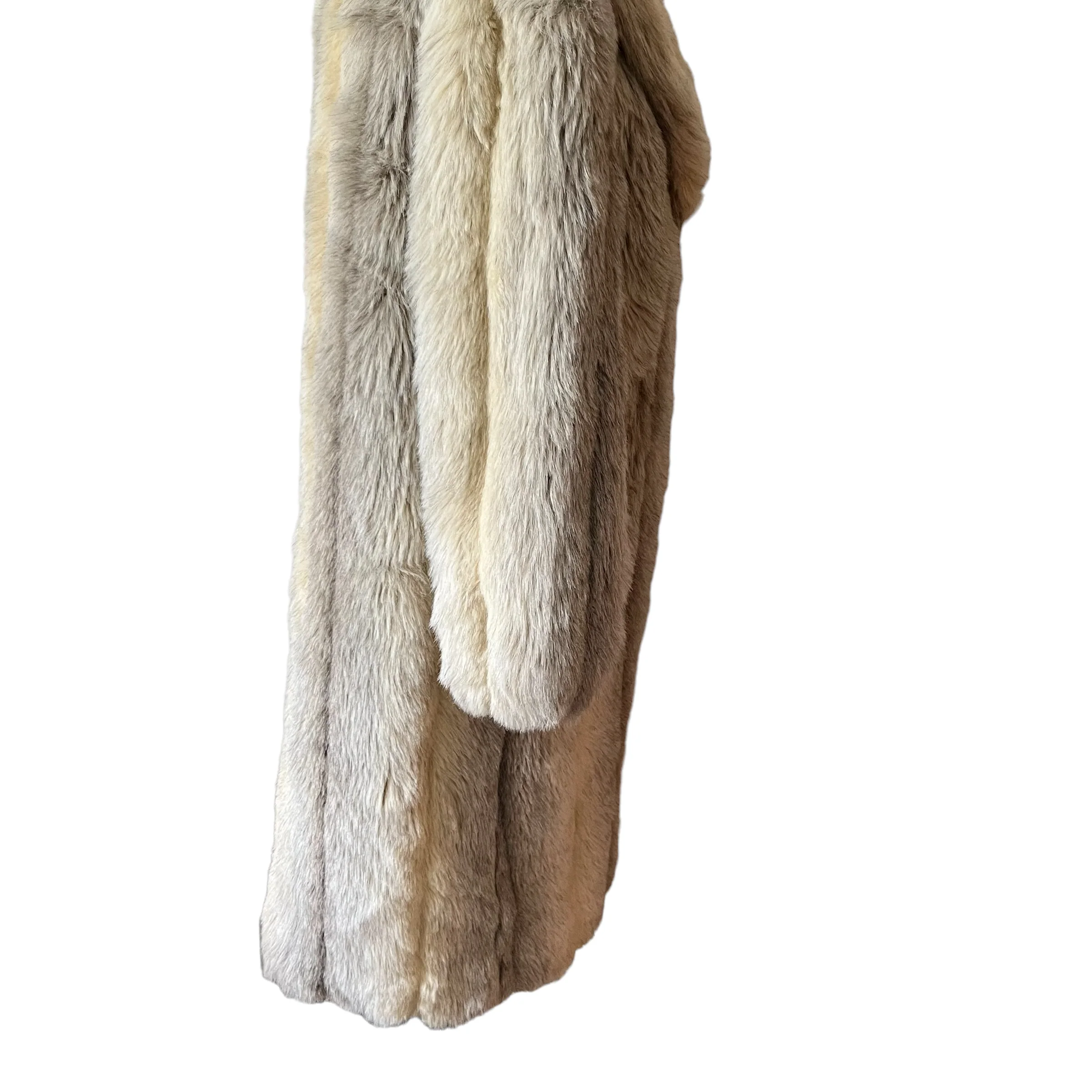60s/70s Long Faux Fur Coat By American Signature - Image 8
