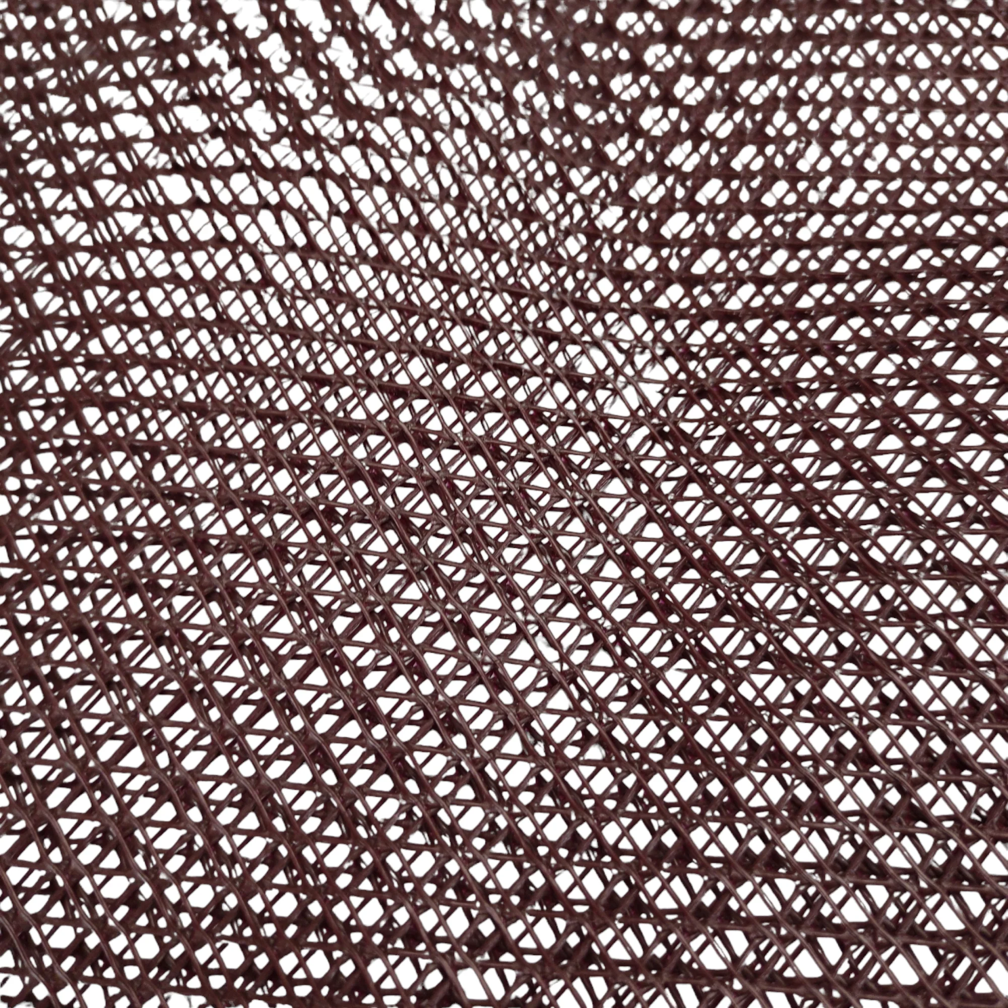 60s/70s Market Shopper Tote Brown Mesh Top Handle By Lady's Pride - Image 6