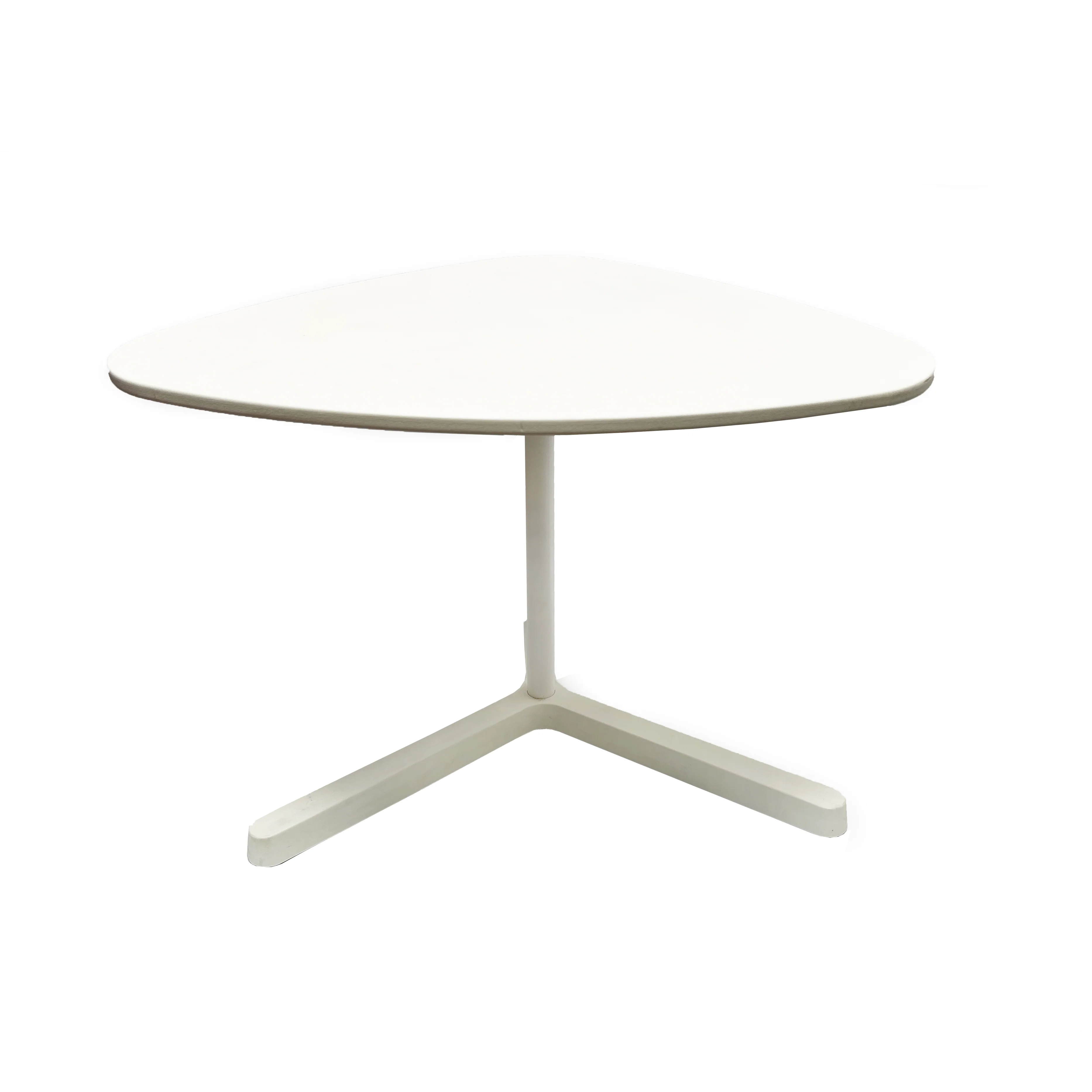 60s/70s Mid Century Ultra Mod Adjustable White Side Table - Image 3