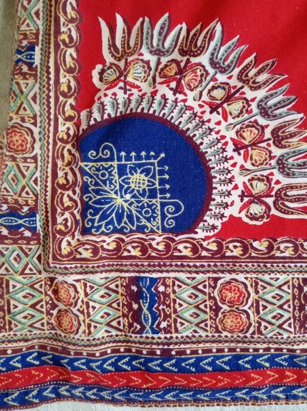 60s/70s Moroccan Caftan Festival Dress Wizard Sleeves - Image 7