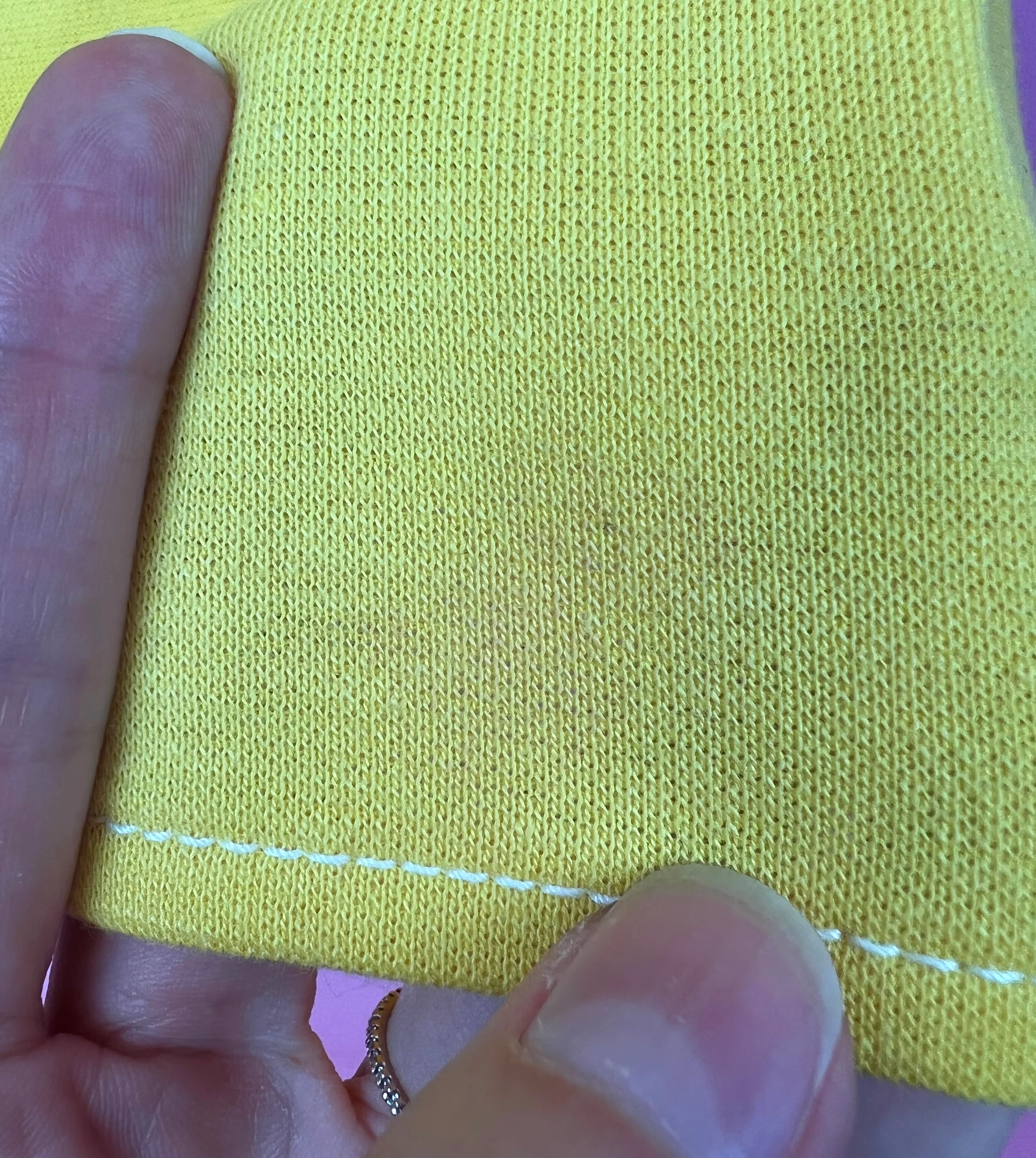 60s/70s Pale Yellow Skort With Pocket! By Jantzen - Image 13