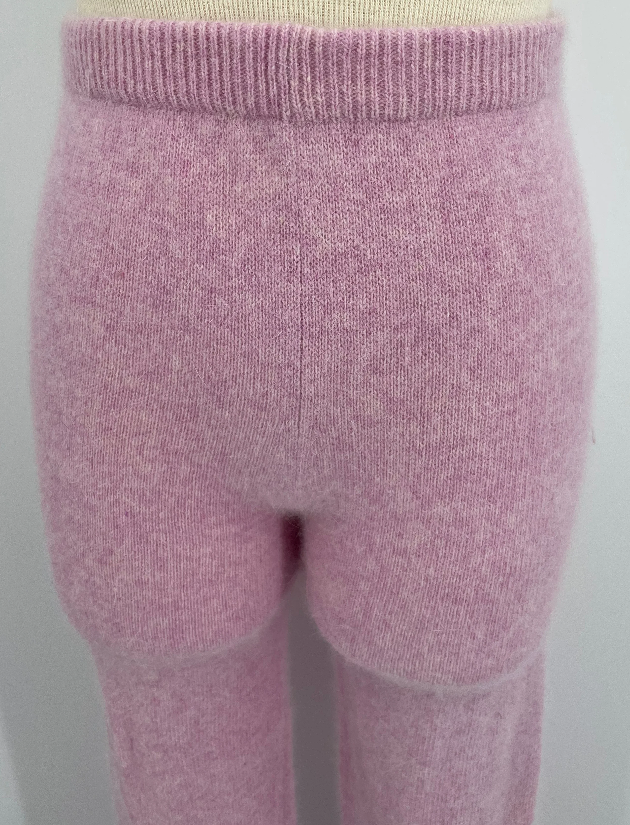 60s/70s Pink Wool Pants By Jonathan Logan - Image 4