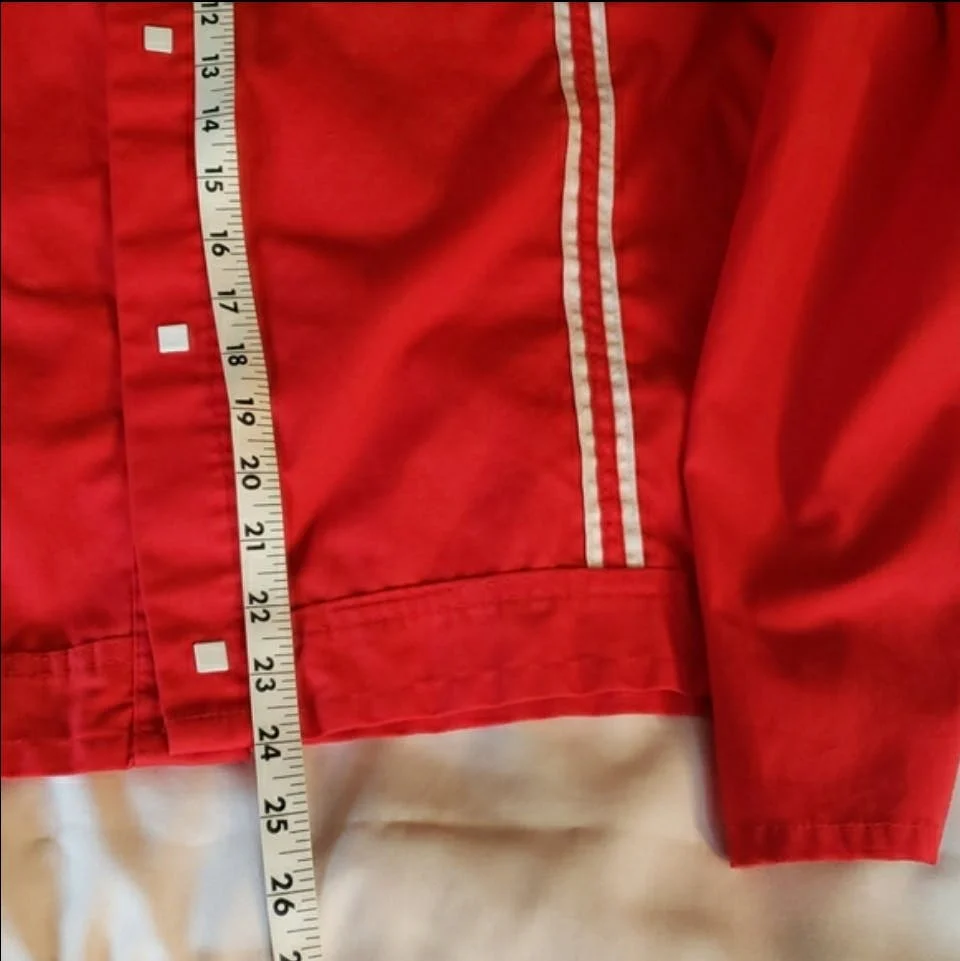 60's/70's Red with White Sport Stripes Jacket by Pacific Trail Sportswear - Image 15