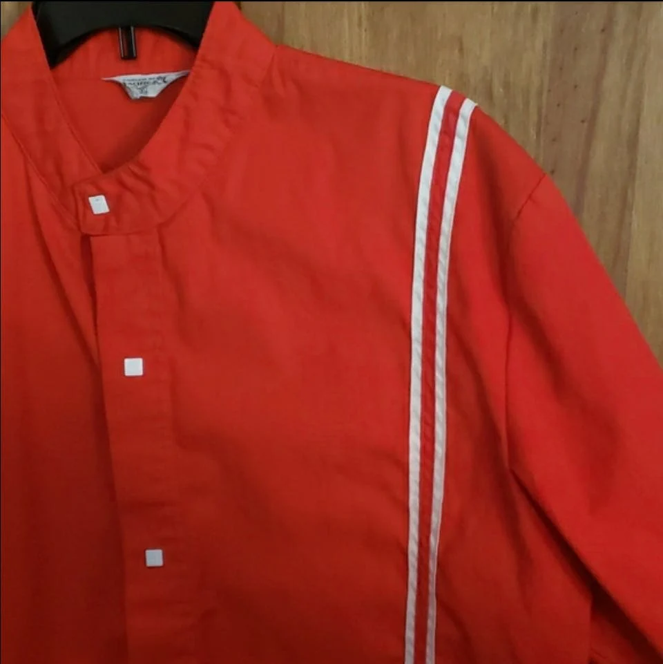 60's/70's Red with White Sport Stripes Jacket by Pacific Trail Sportswear - Image 6