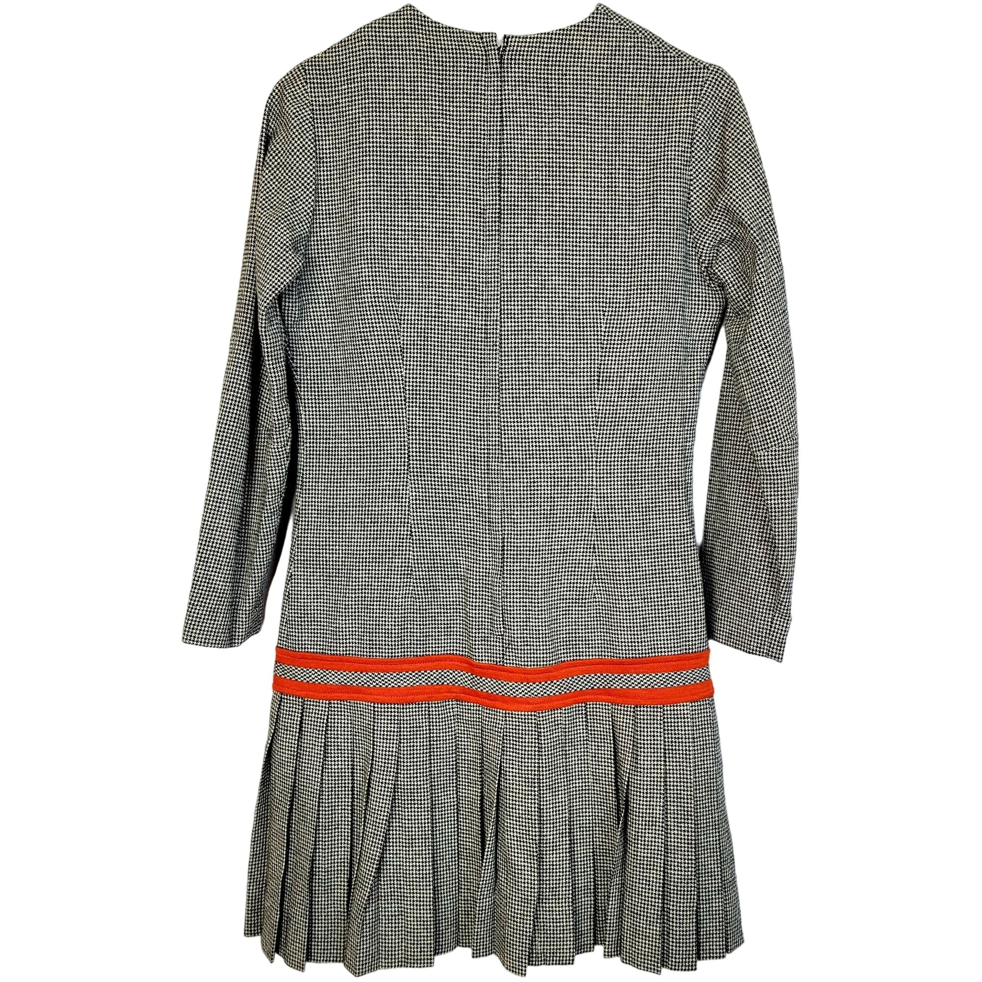 60s/70s Sheath Dress Knee Length Long Sleeve Women Small S By California Charmer - Image 10