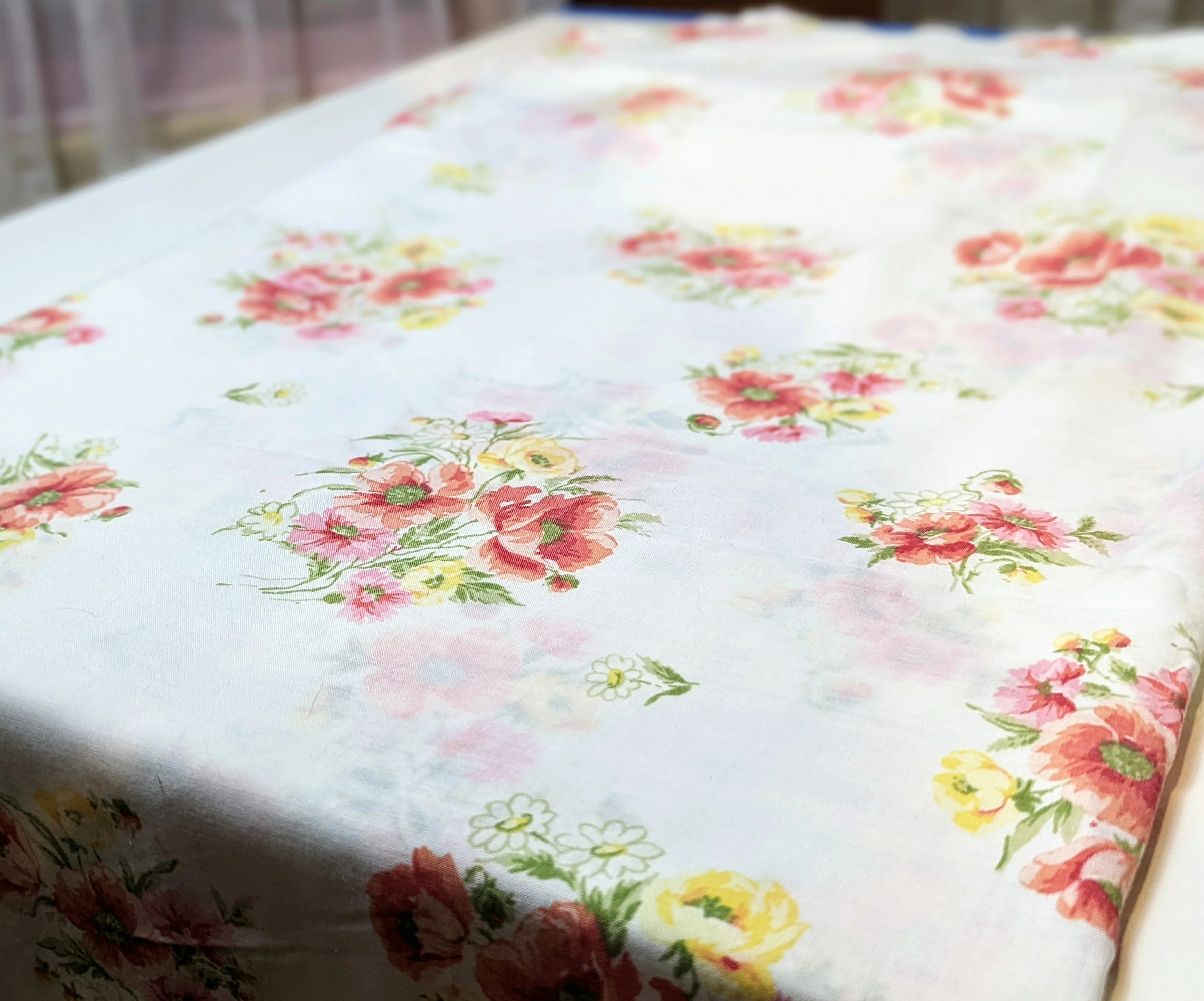 60s/70s Sheet Set of 2 Pieces | Muslin Marvelaire by Springmaid