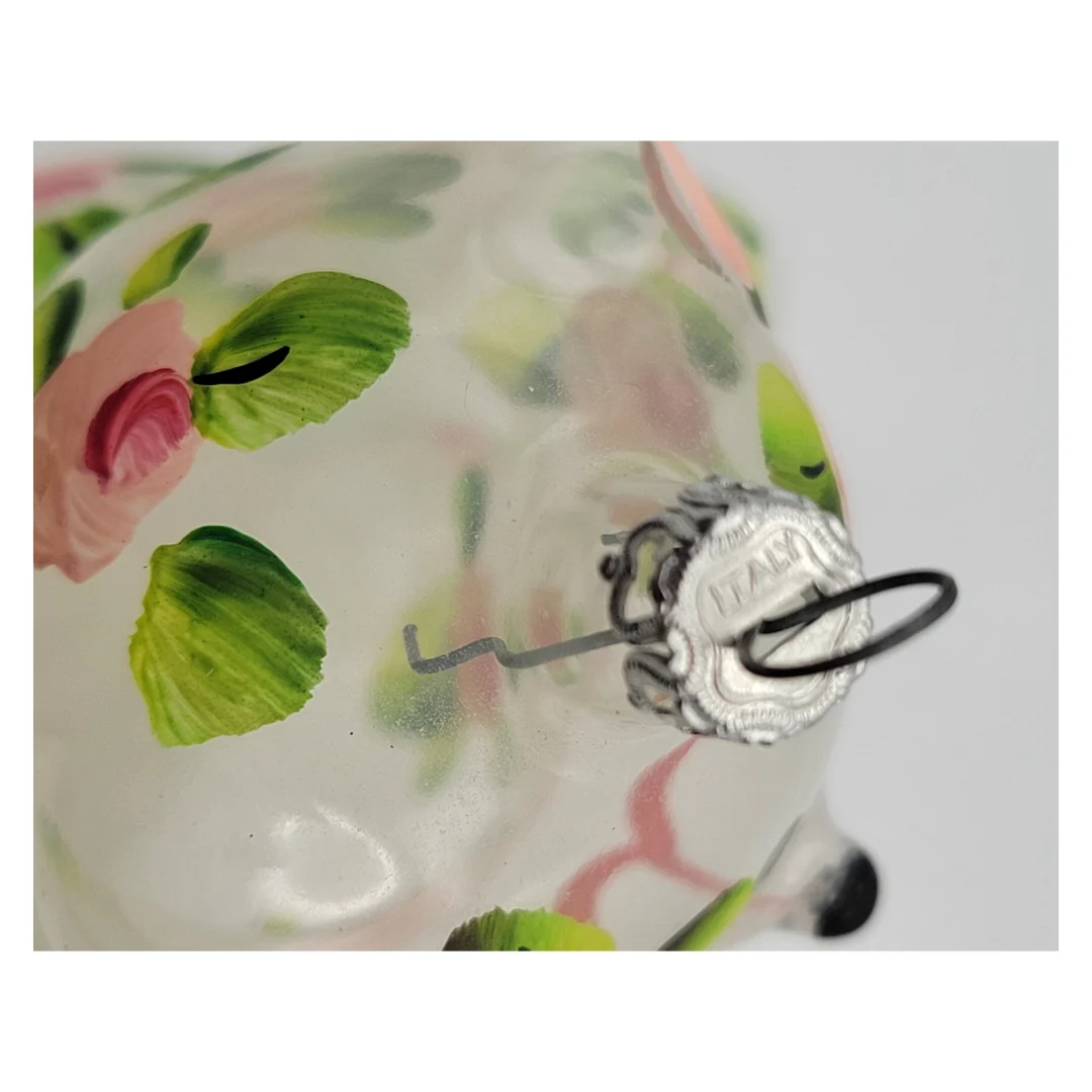 60s/70s Soffieria De Carlini Glass Bear Ornament By De Carlini - Image 4