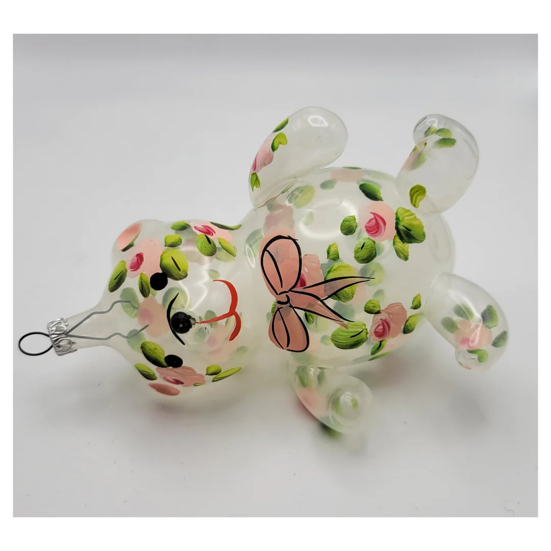 60s/70s Soffieria De Carlini Glass Bear Ornament By De Carlini - Image 7