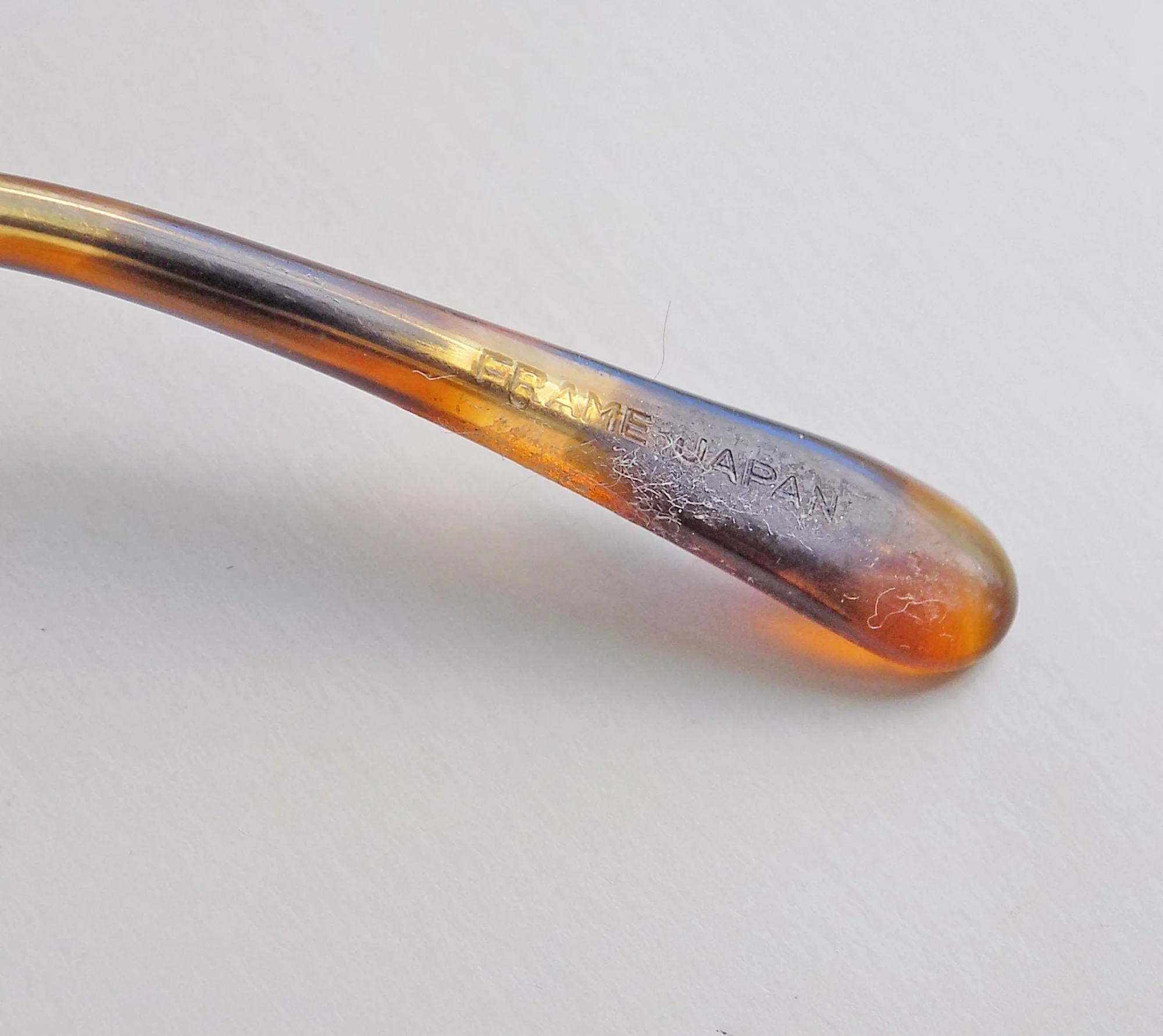 60s 70s Square Shaped Plastic Frames with Prescription Lenses That Can Be Removed Brown Tortoiseshell Style Eyewear - Image 6