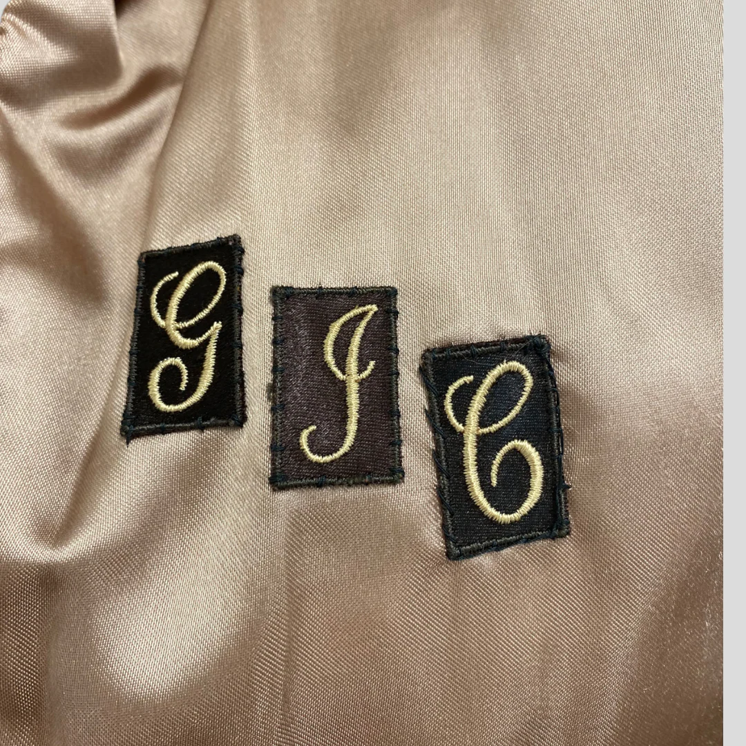 60s/70s Tan Faux Fur Belted Jacket With Suede Sides By Lilli Ann - Image 10
