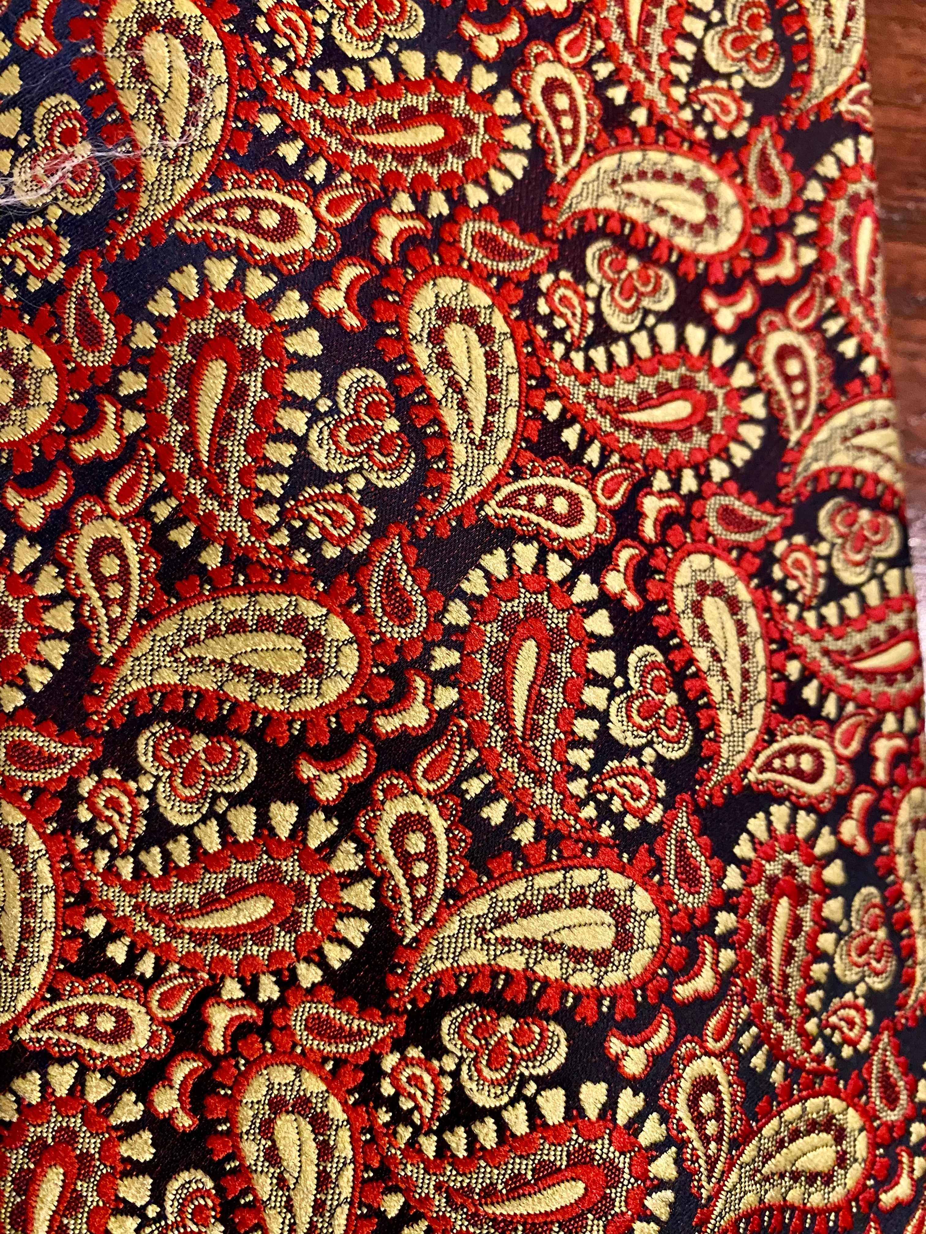 60s/70s Two Vtg Ties Bennett Bernard Bridgeport Silk Poly By Liebert - Image 4