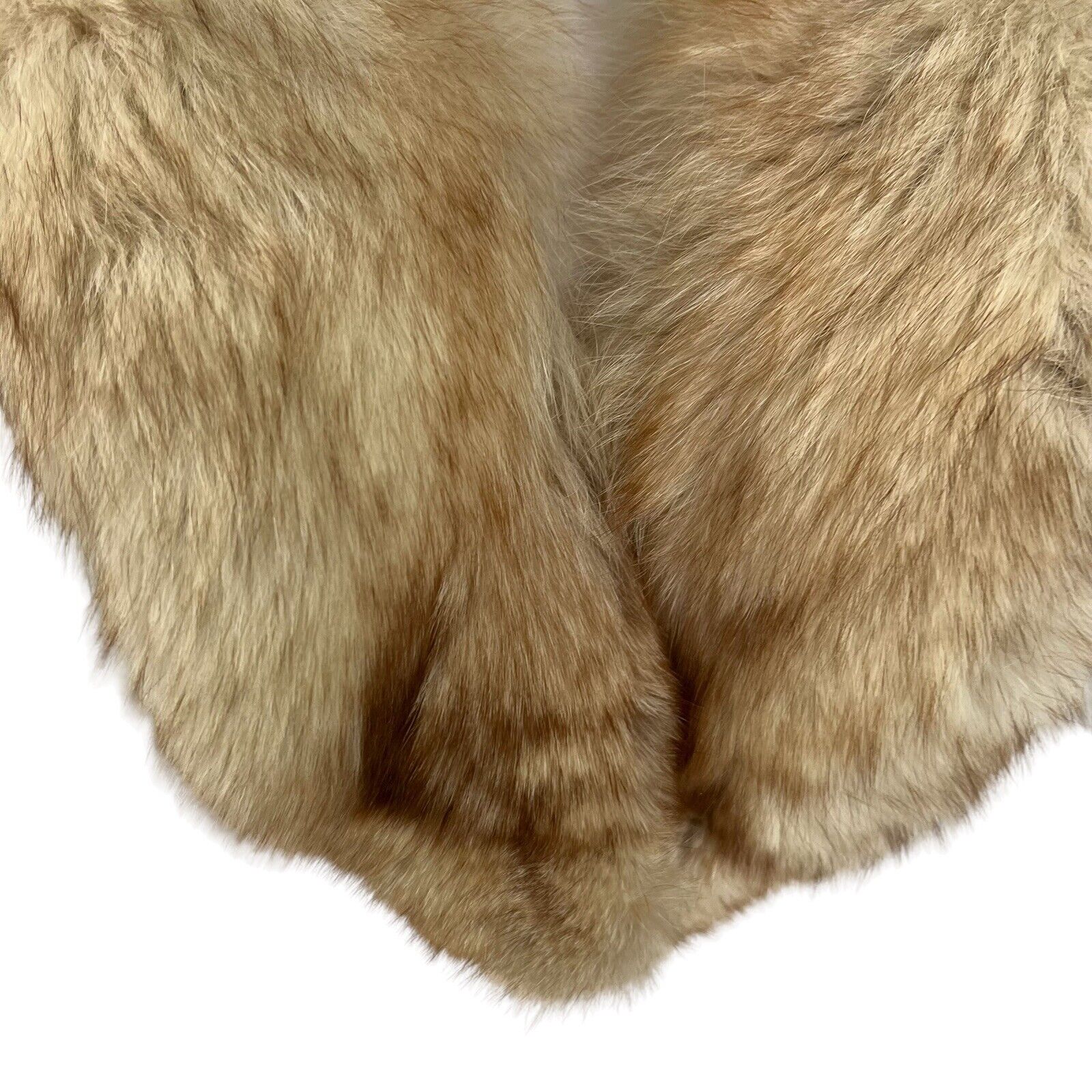 60s/70s Vintage 60s Fox Fur Collar Stole Wrap - Image 5