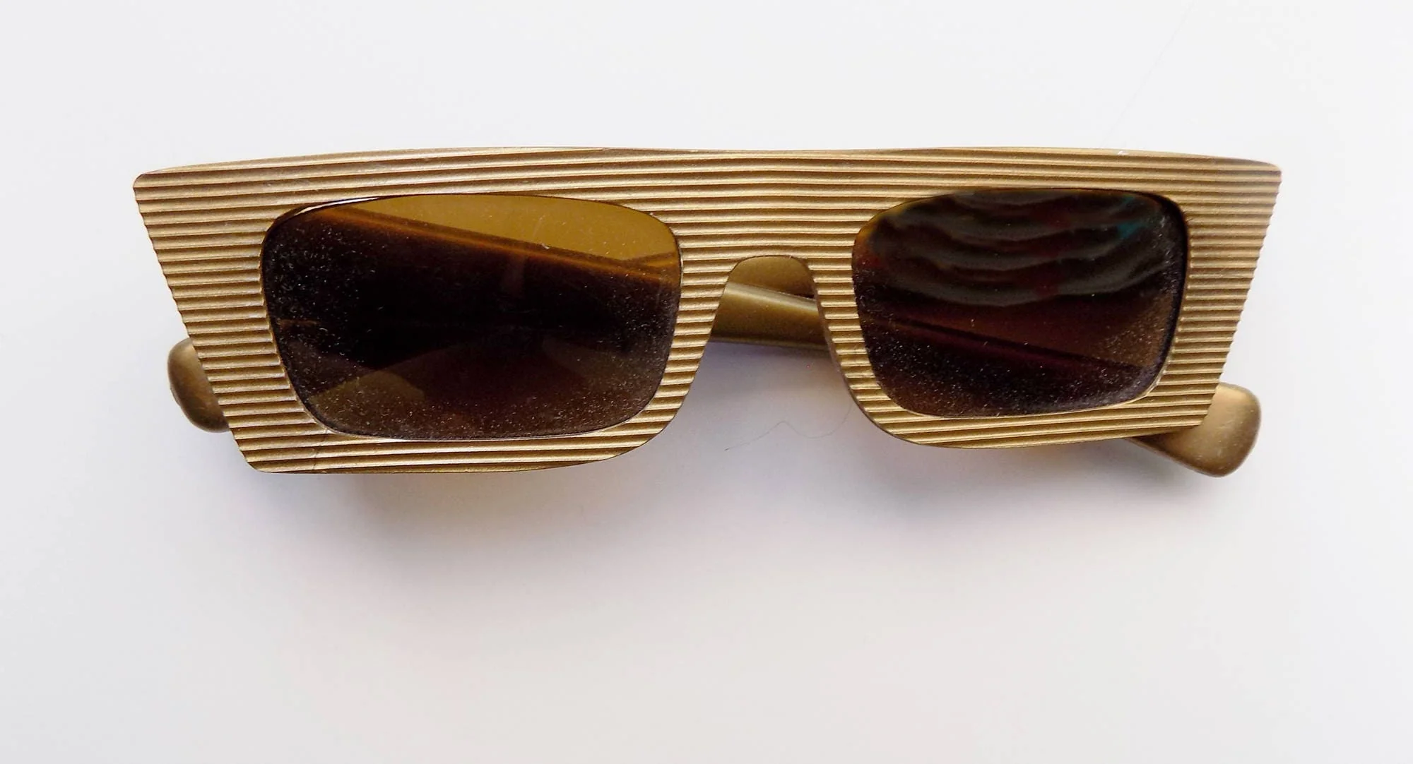 60s-80s Italian Sunglasses Plastic Mod Tv Devo Adult Size - Image 7
