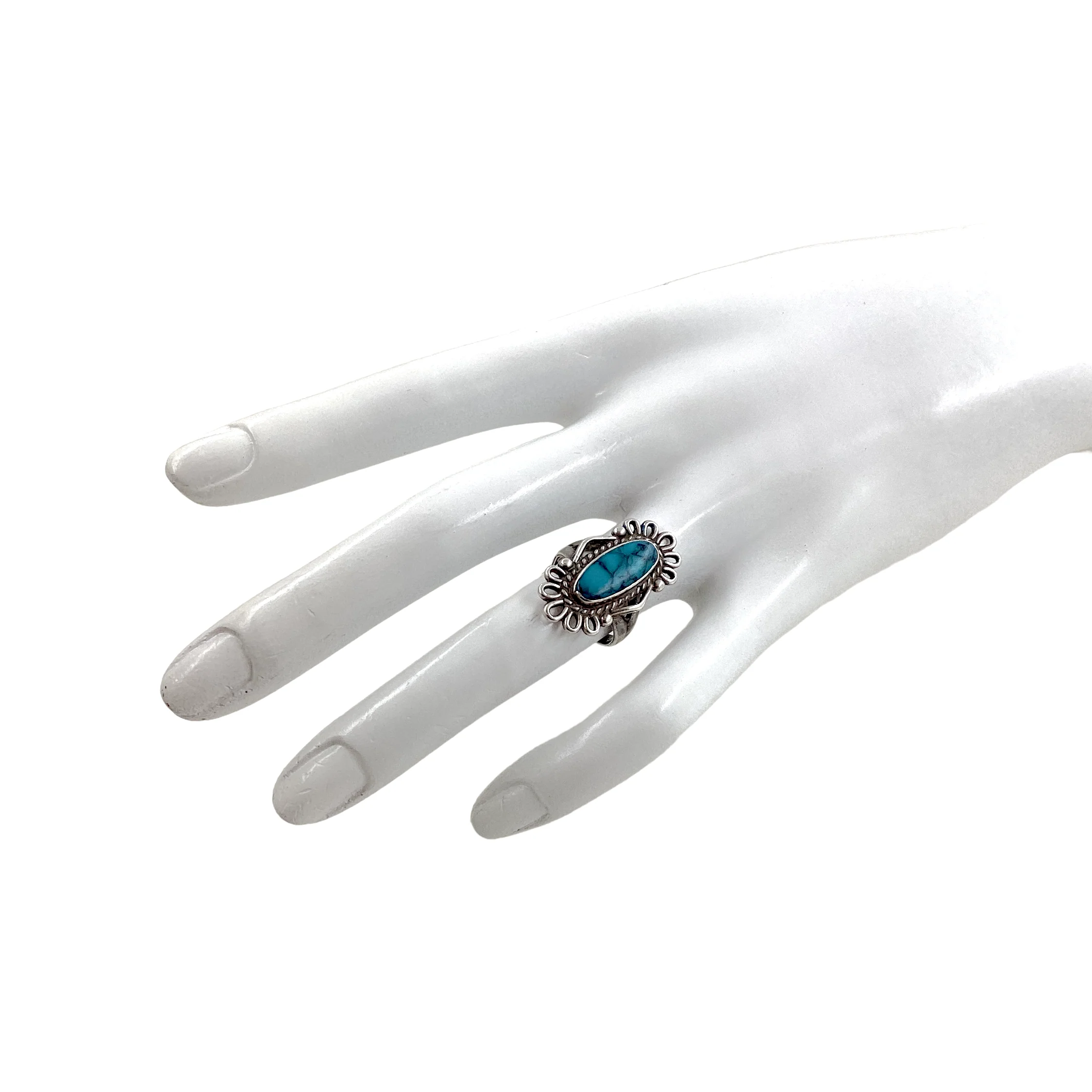 60s Bell Trading Post Woman 925 Sterling Ring By Bell Trading Post - Image 16