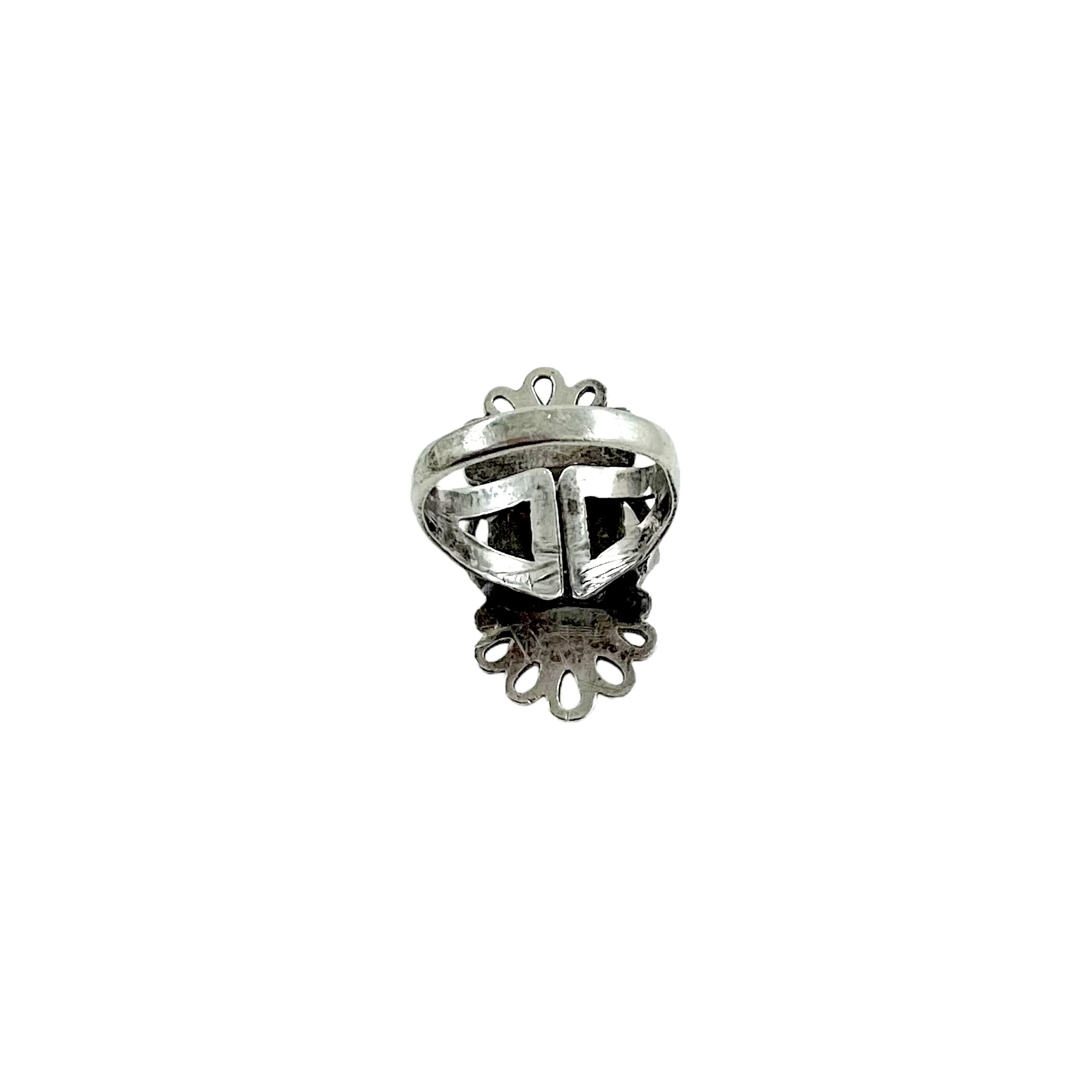 60s Bell Trading Post Woman 925 Sterling Ring By Bell Trading Post - Image 3