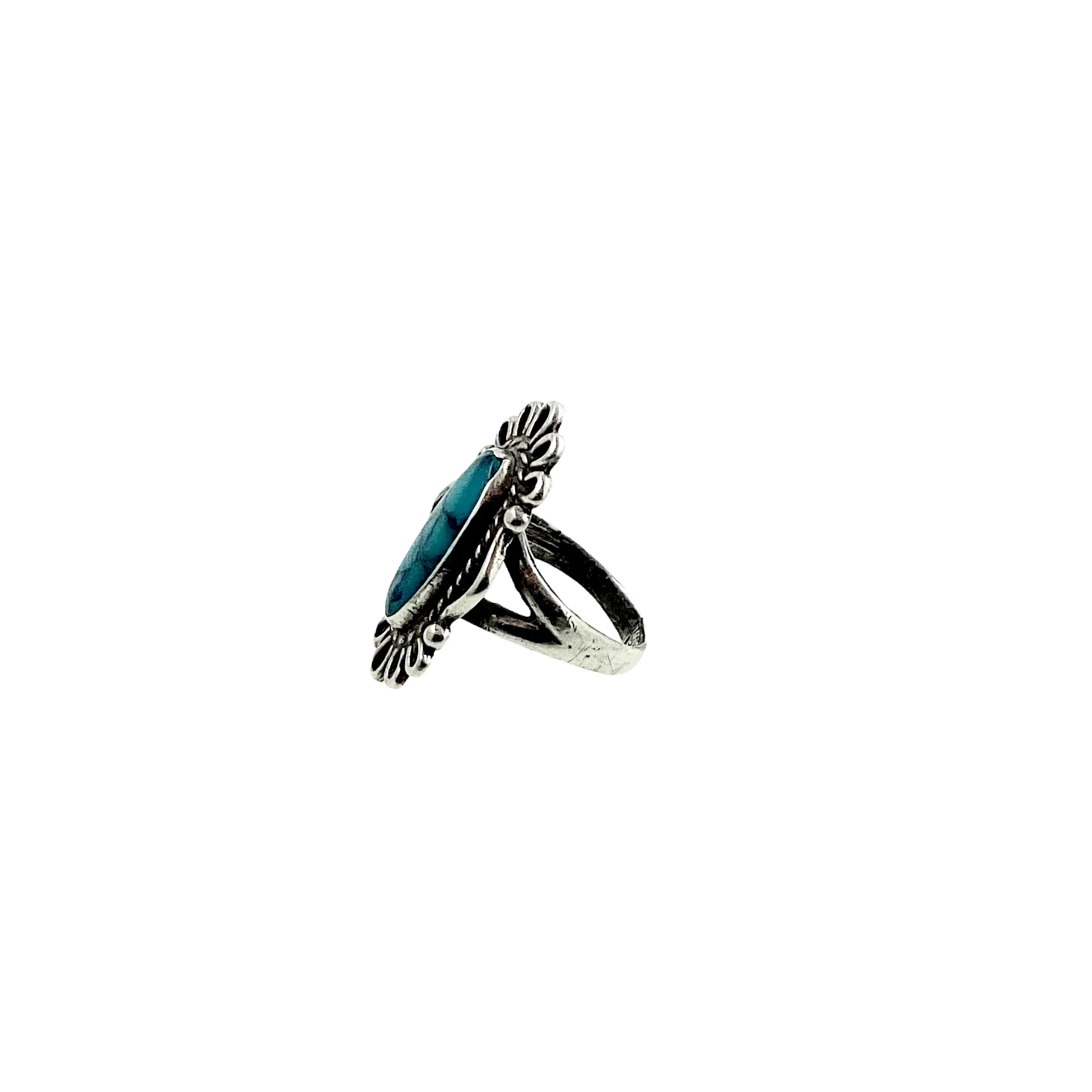 60s Bell Trading Post Woman 925 Sterling Ring By Bell Trading Post - Image 5