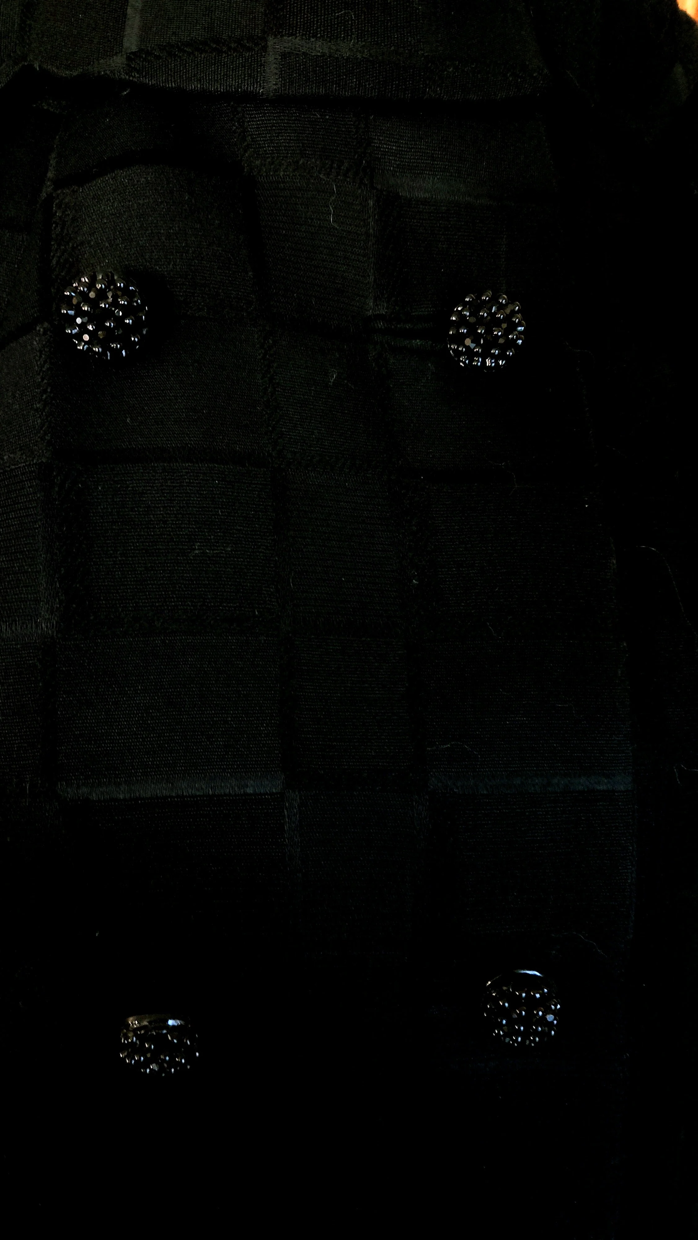 60s Black Silk/wool Cocktail Dress Suit by Leonards - Image 3