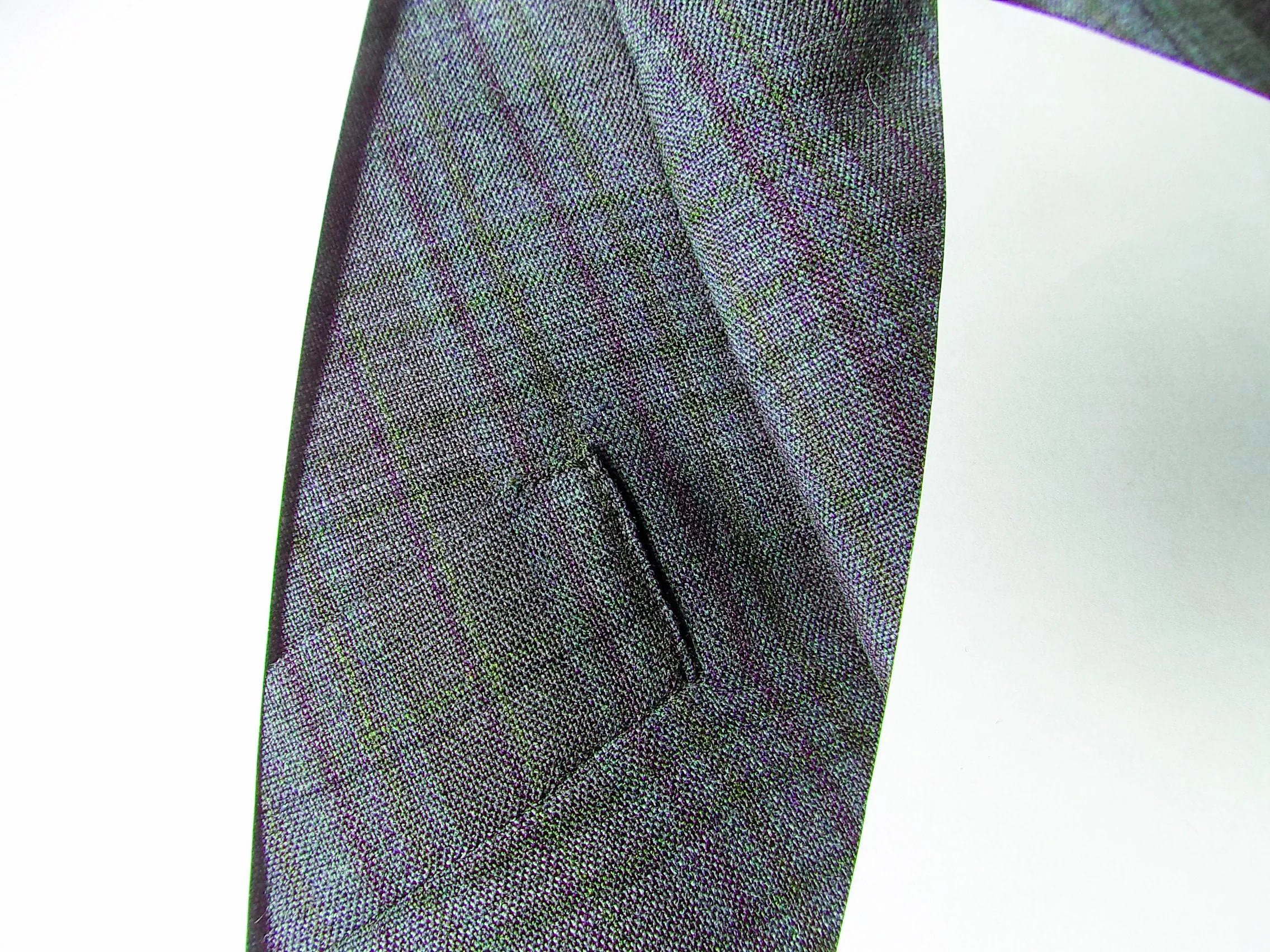 60s Blue Green Plaid Jacket Fashiontown Claytons Mod Preppy Dacron Summer Weight - Image 7