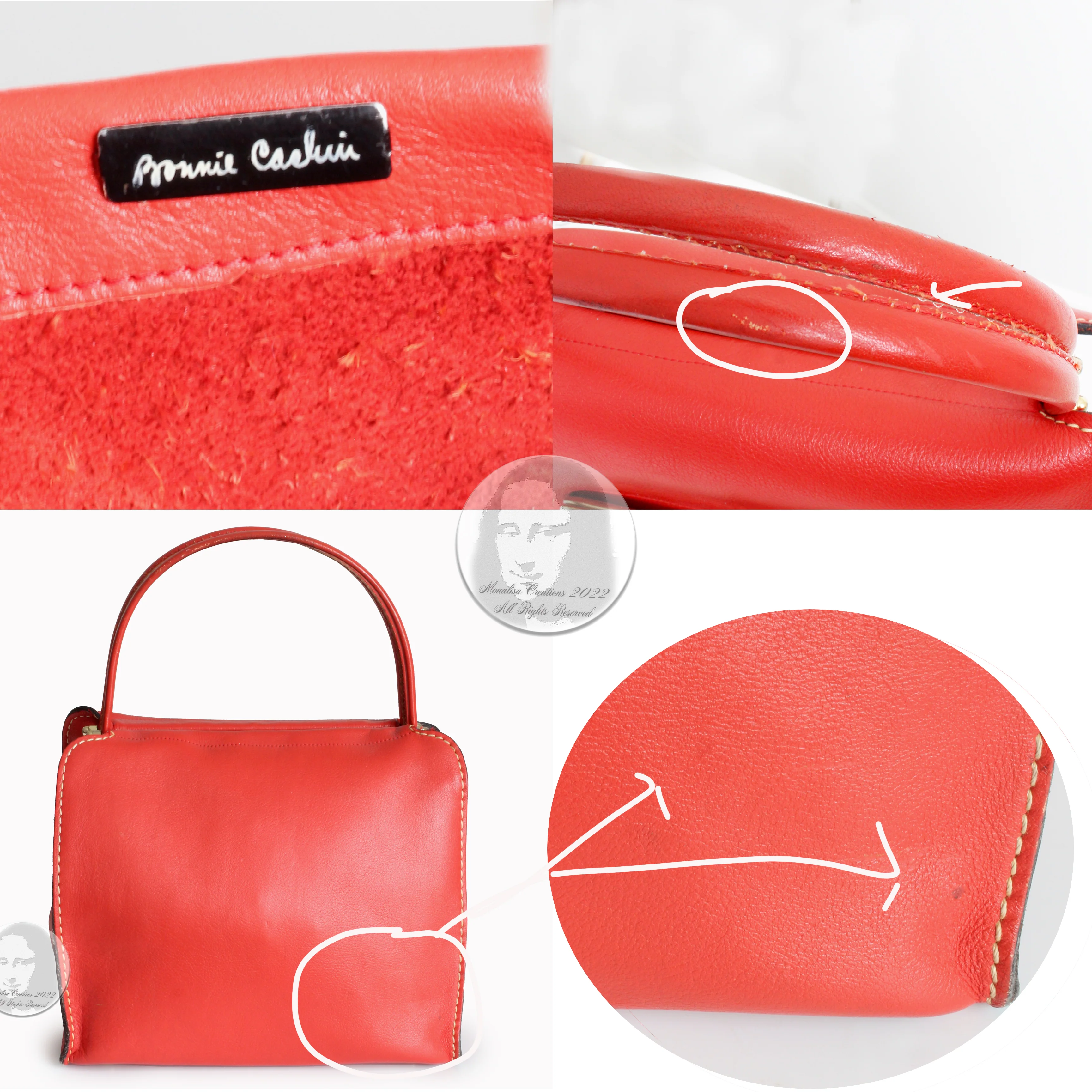 60s Bonnie Cashin Tote Cashin Carry Scissor Frame Bag By Coach - Image 10