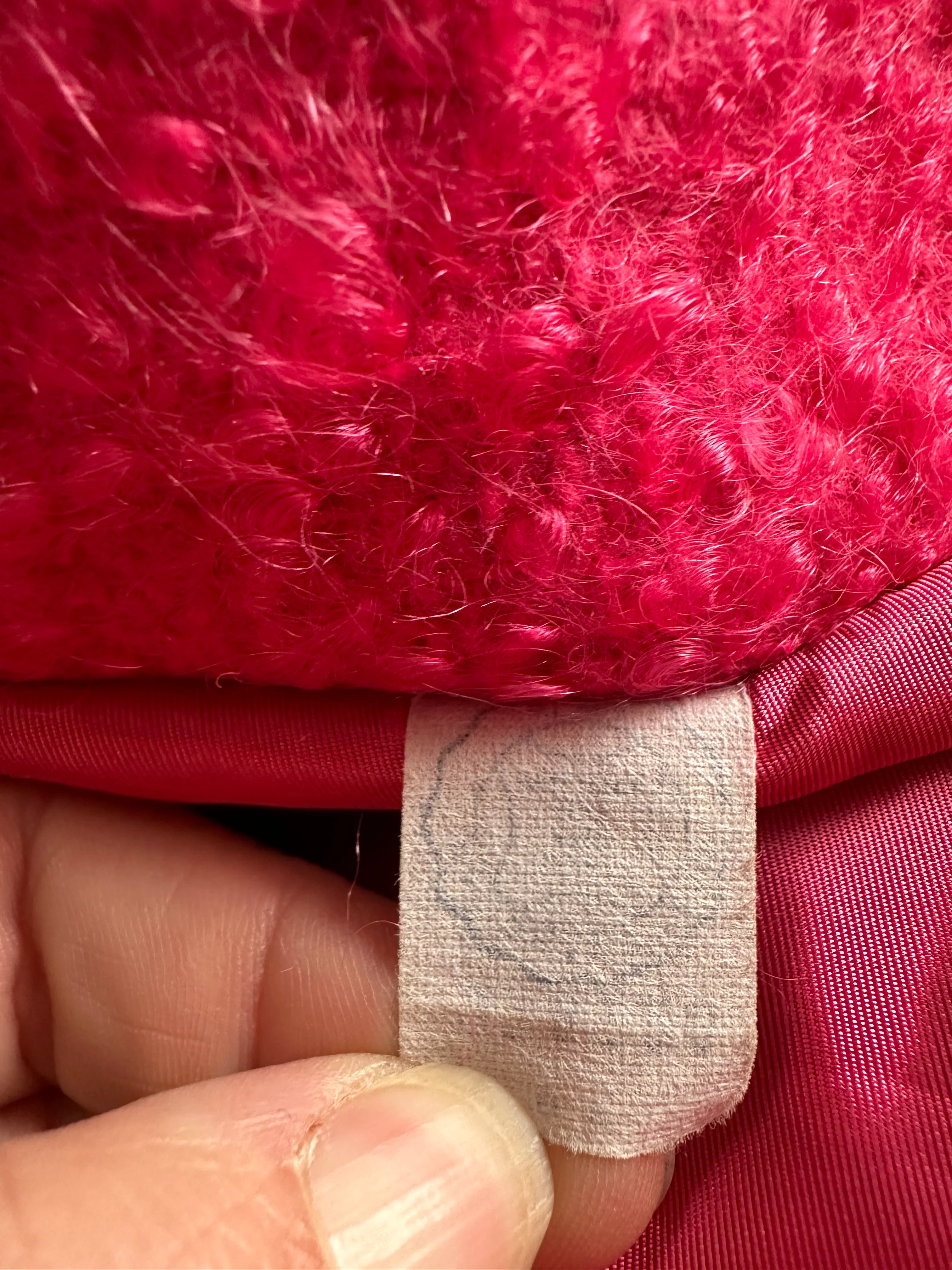 60s Bright Pink Wool Coat By Paul R. Nissen - Image 8