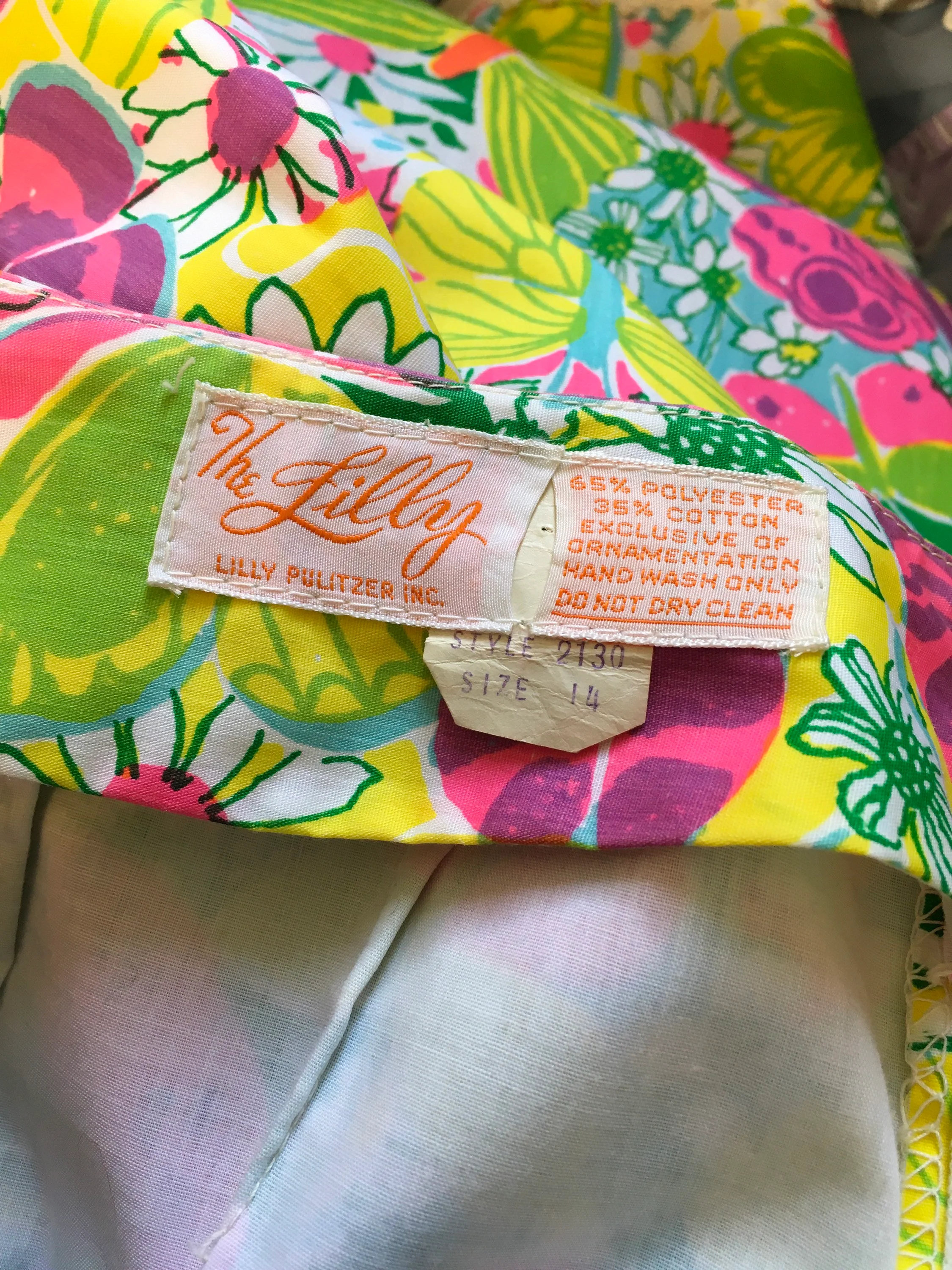 60's Brightly Colored Floral and Butterfly Maxi Skirt by The Lilly Lilly Pulitzer - Image 7