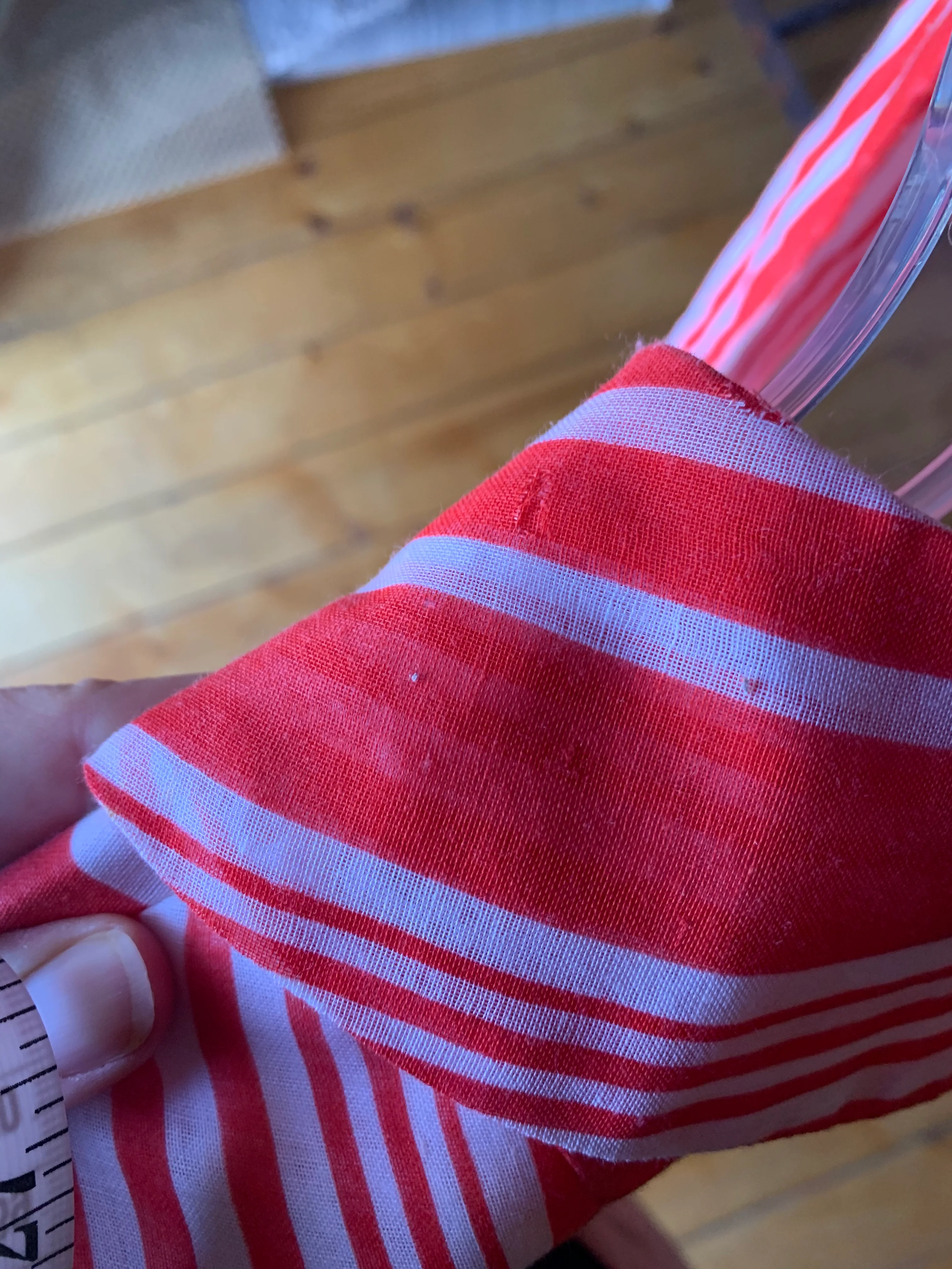 60s Candy-striped Tie-waist - Image 5