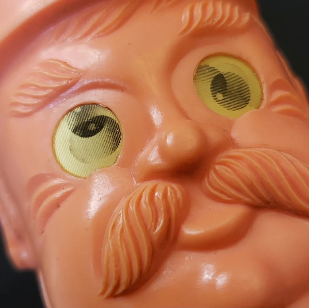 60s Capain Kangaroo Lenticular Eyes Plastic Cup By Robert Keeshan - Image 3
