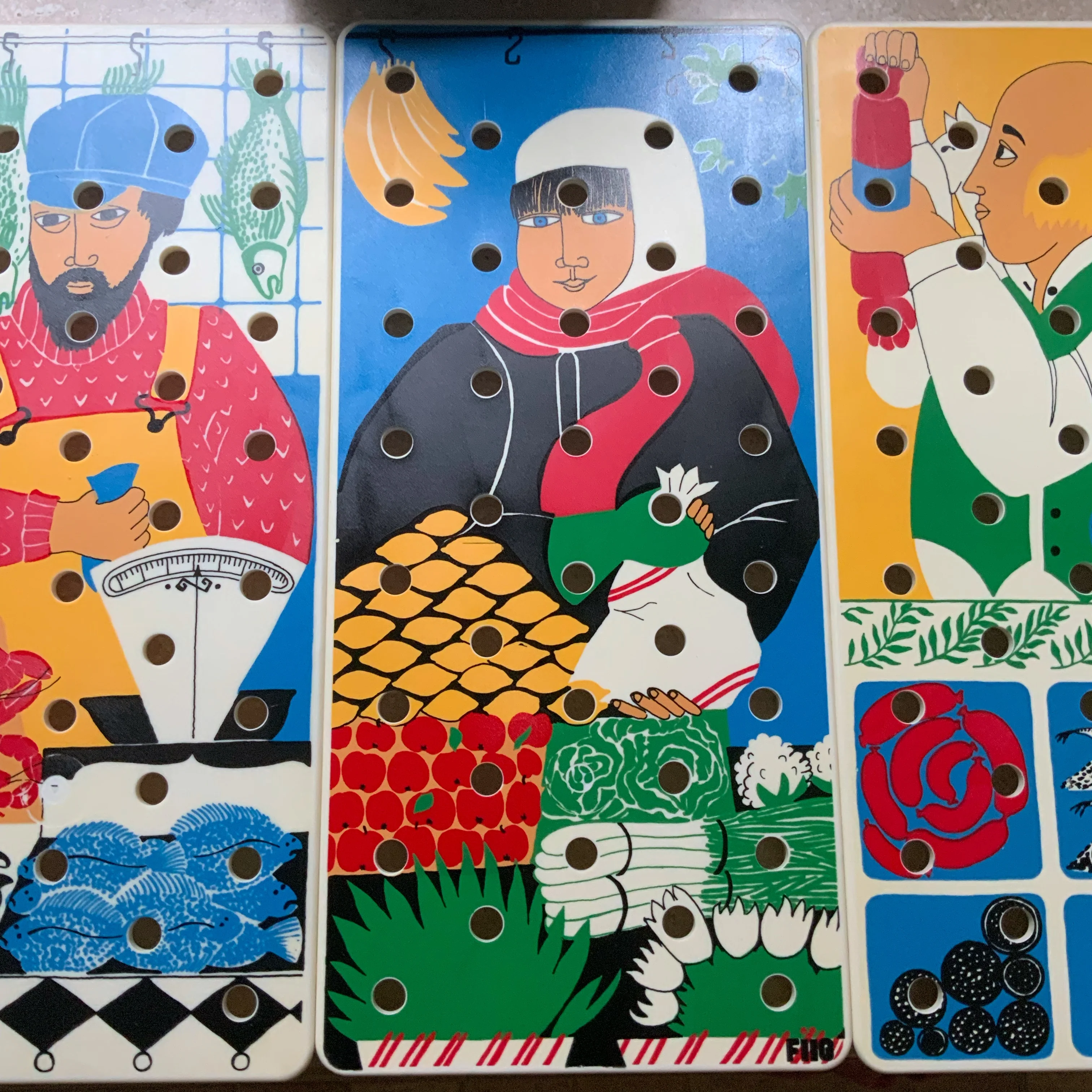 80s Color Number Board Game From Denmark By Fiig - Image 4