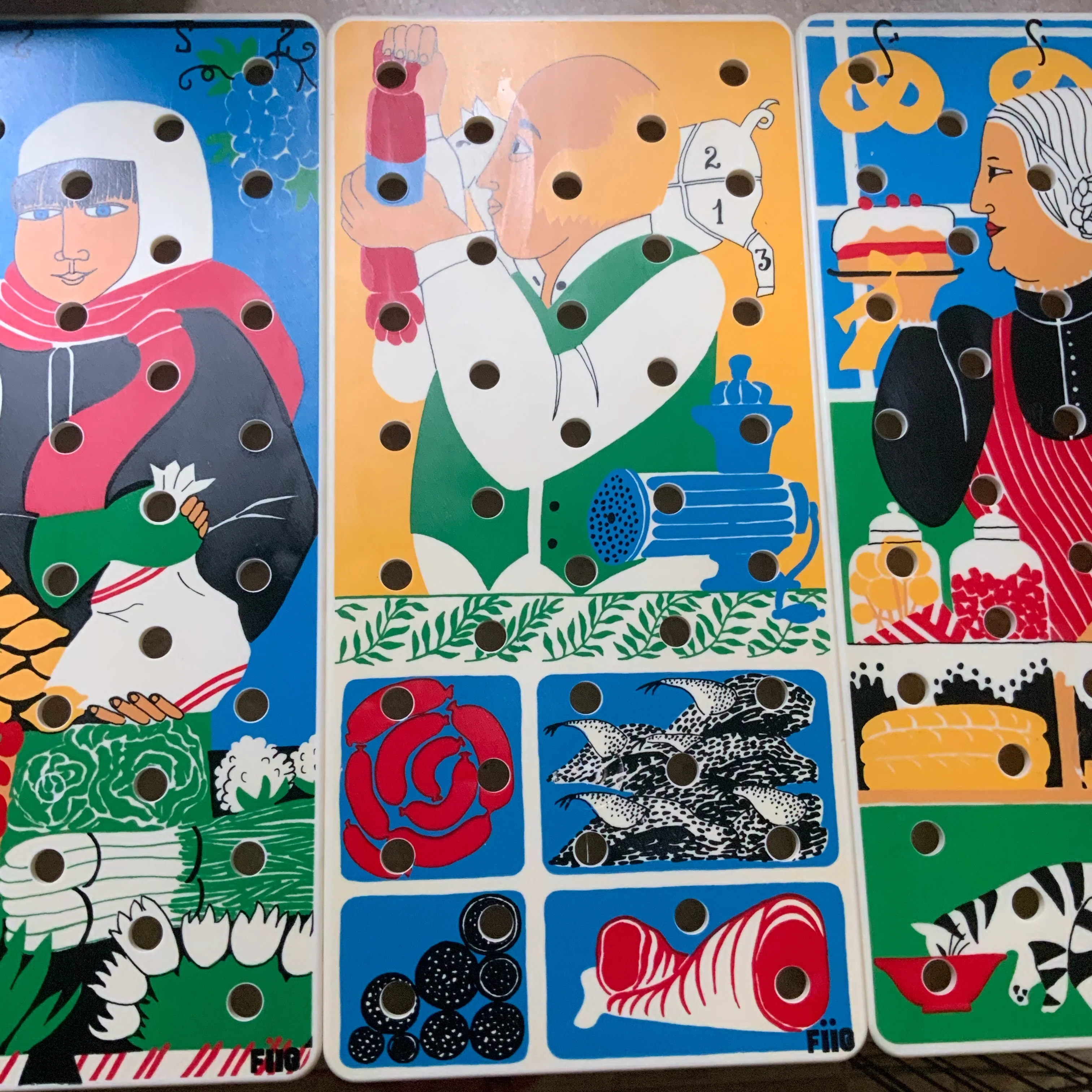 80s Color Number Board Game From Denmark By Fiig - Image 5