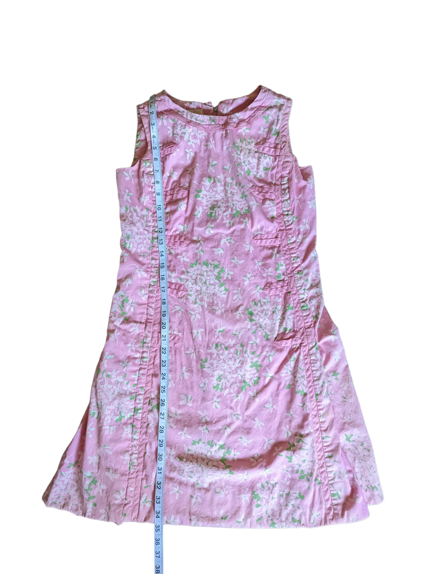 60s Cotton Cheongsam Cherry Blossom Dress. By The Lilly / Lilly Pulitzer - Image 8