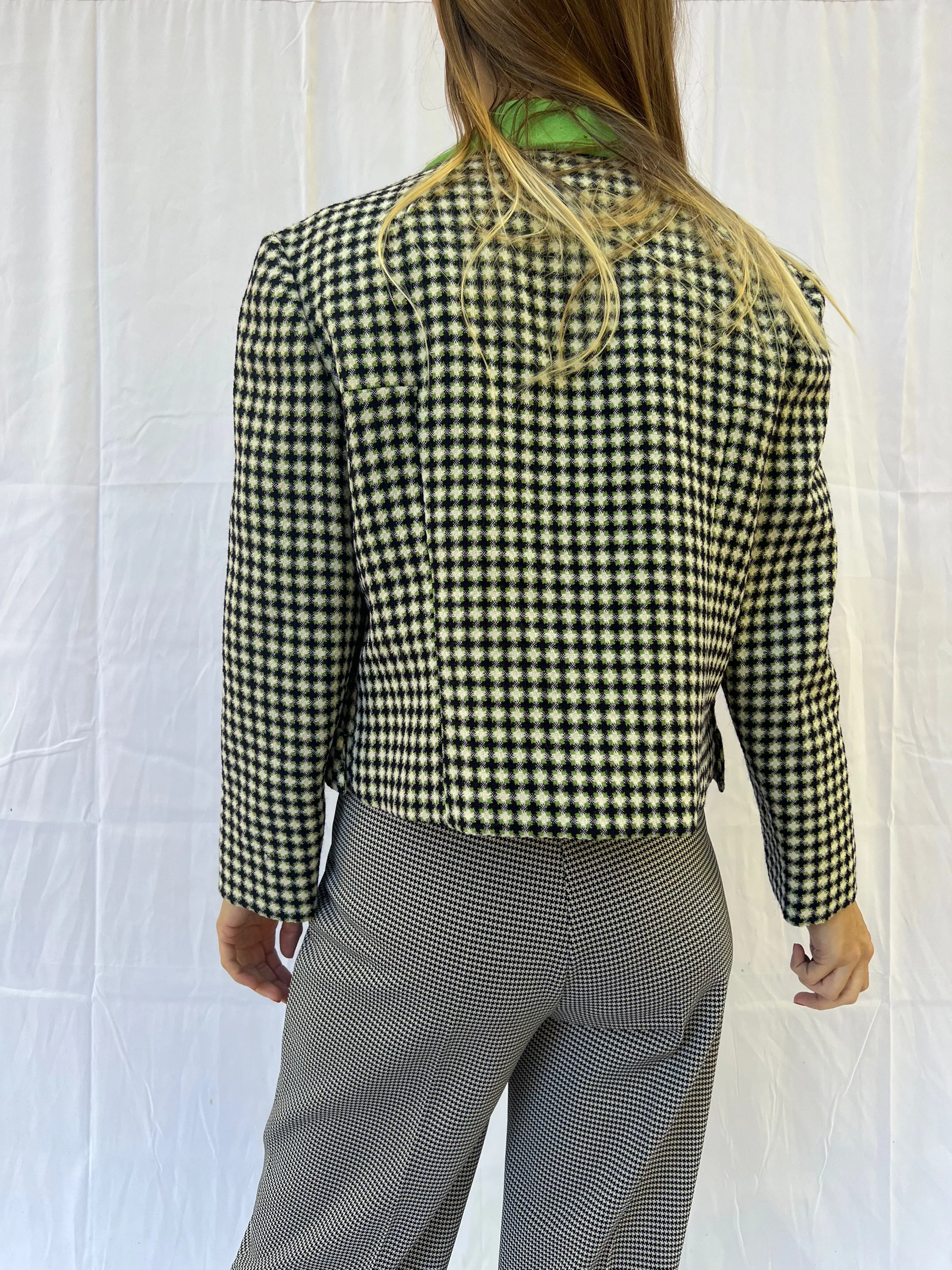 60s Crop Blazer Jacket - Image 2