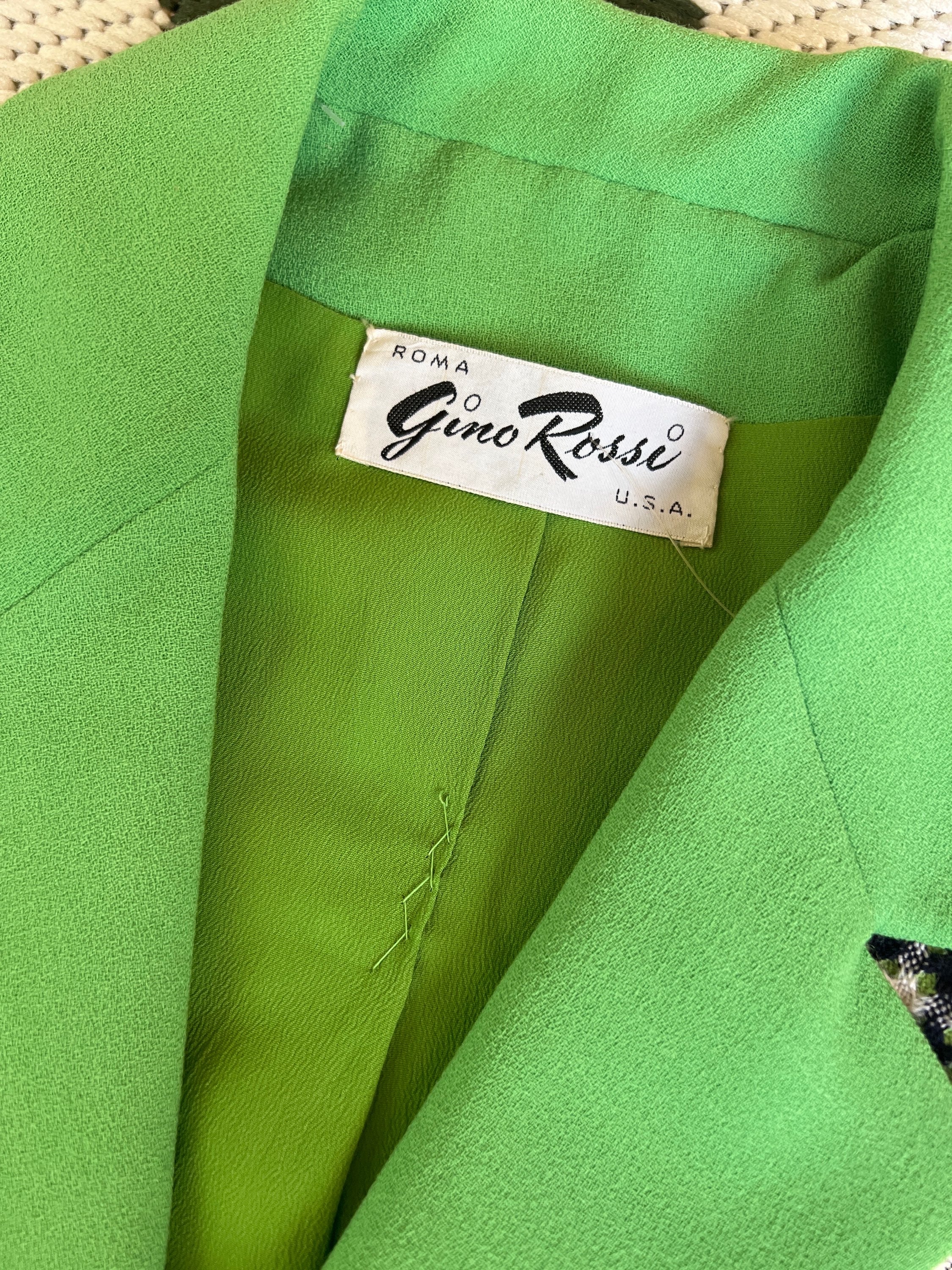 60s Crop Blazer Jacket - Image 7