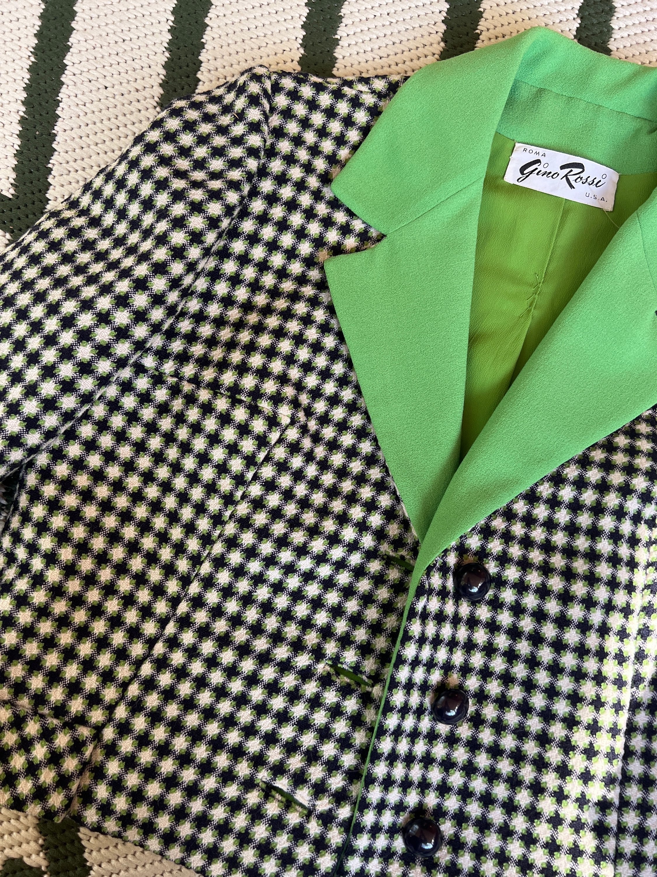 60s Crop Blazer Jacket - Image 8