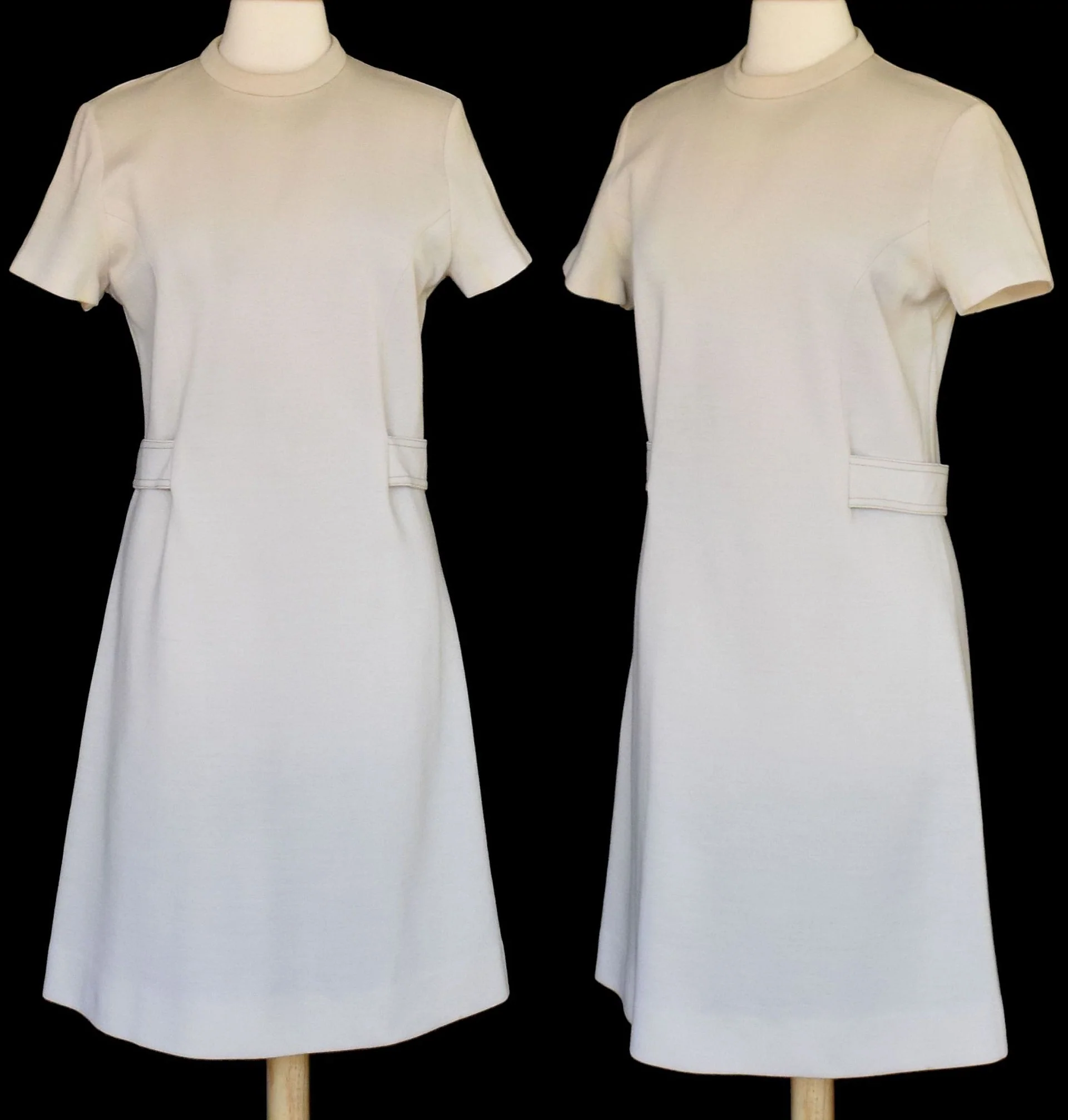 60s Dress And Double Breasted Coat Ensemble Set Suit By Butte Knits - Image 4