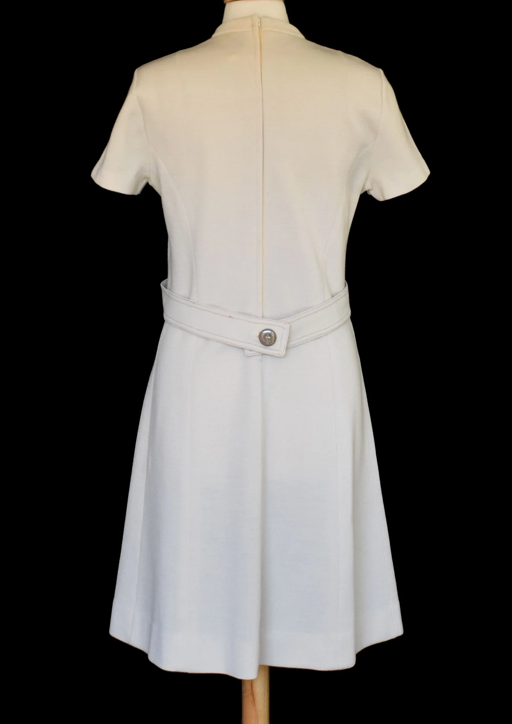 60s Dress And Double Breasted Coat Ensemble Set Suit By Butte Knits - Image 7