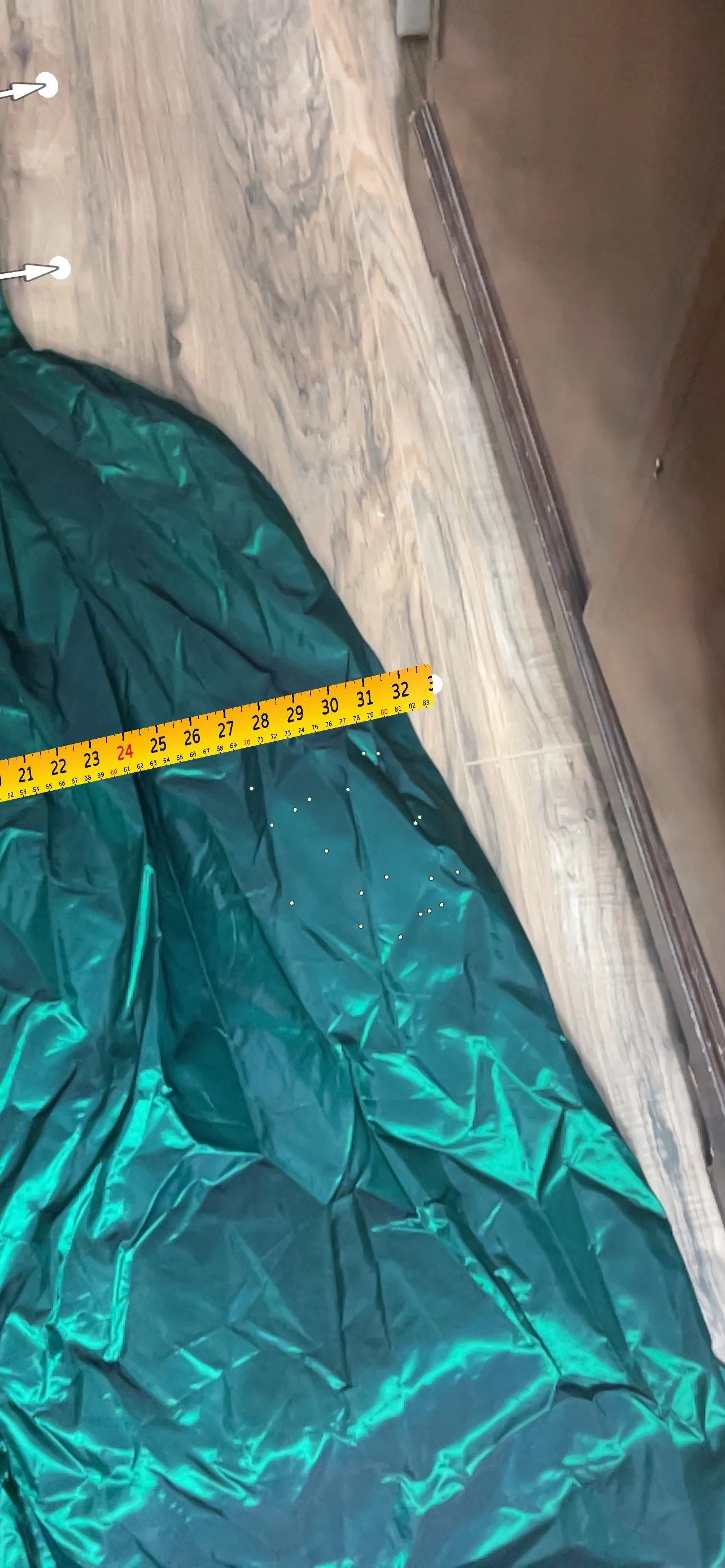 60s Emerald Green Holiday Dress By Alfred Angelo - Image 11
