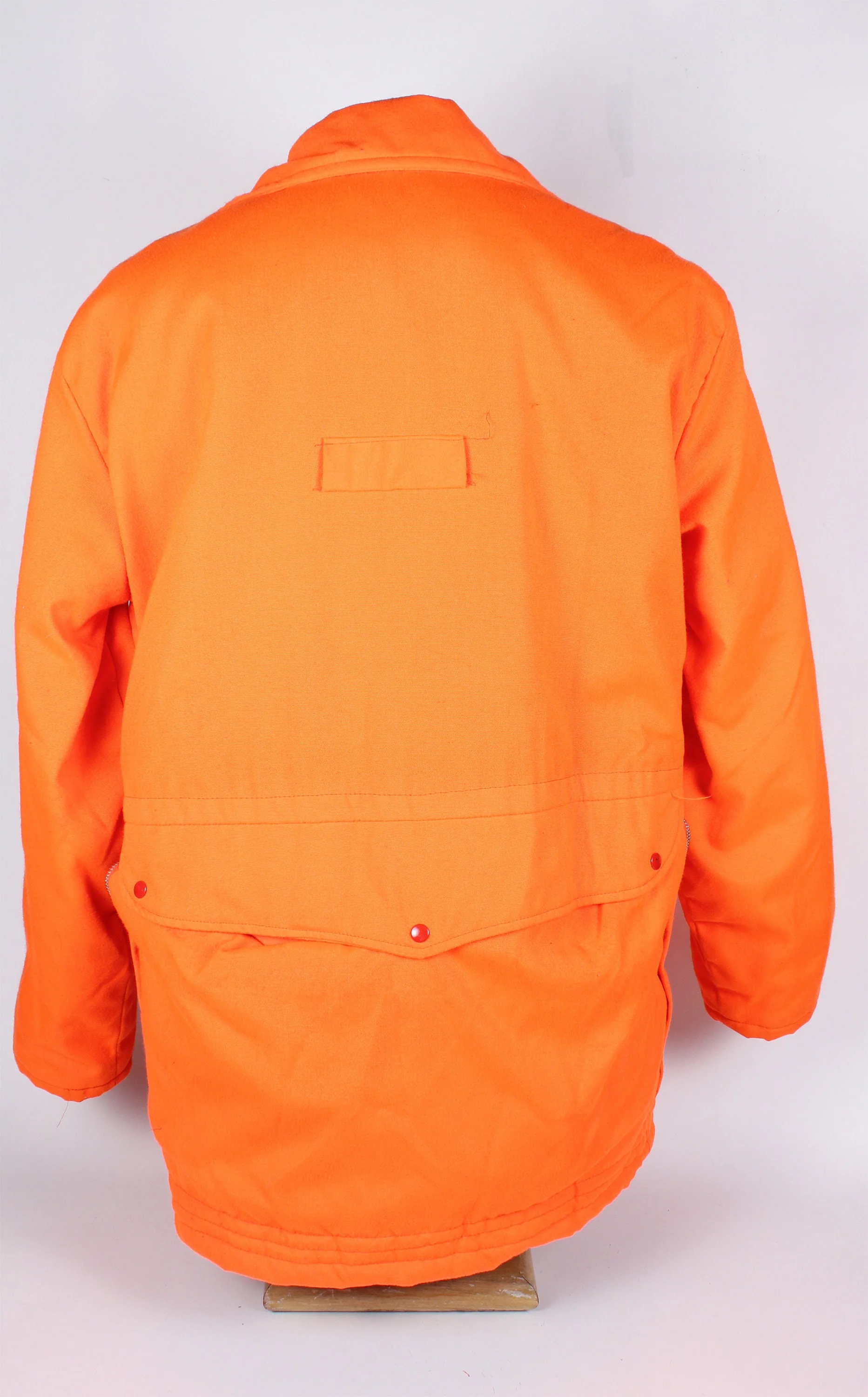 60s Era Timber King Brand Hunter Orange Bird Hunting Winter Coat Men's Size Medium by Timber King - Image 6