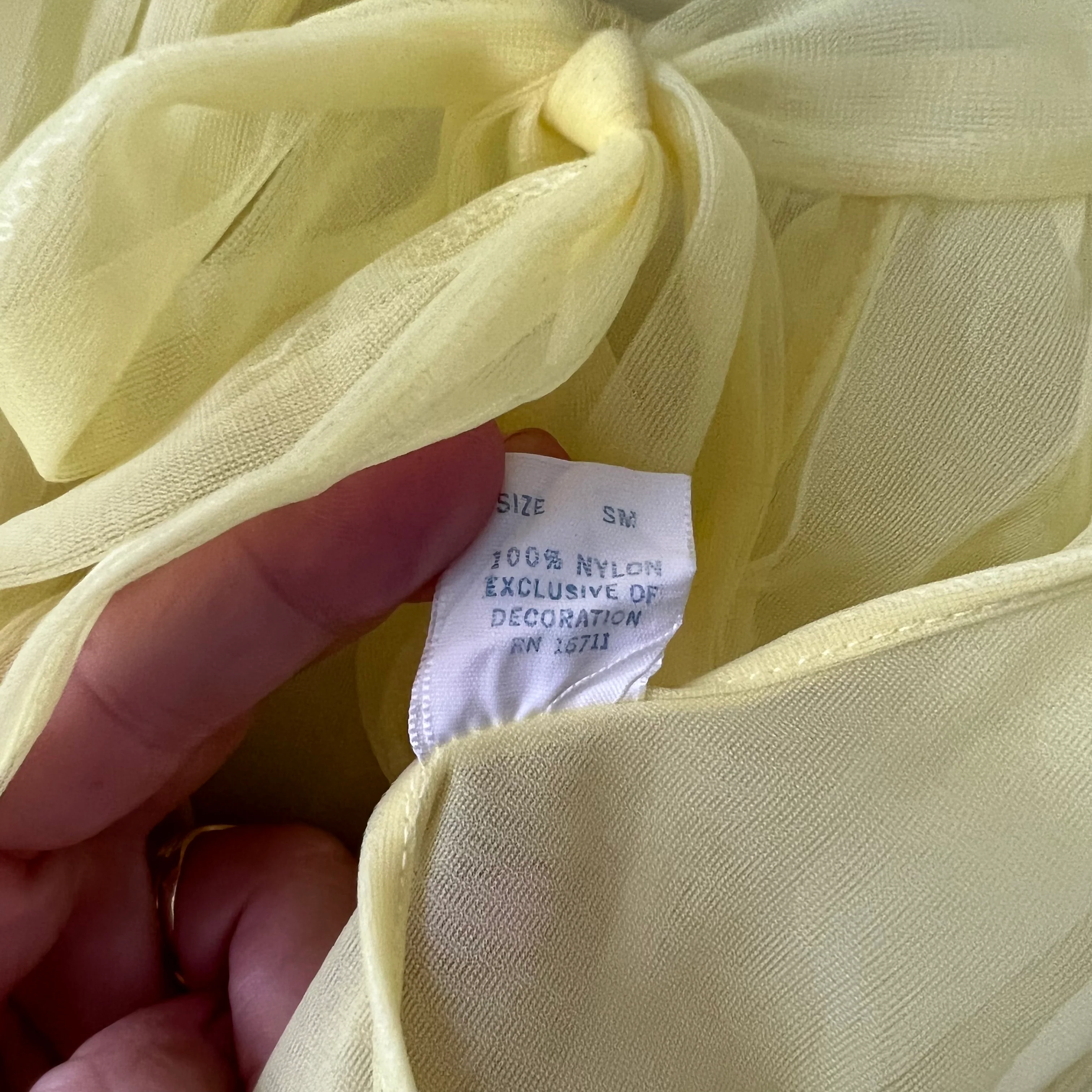 60s Fembot Marabou-trimmed Negligee Set Lemon Yellow By Chic Lingerie - Image 8