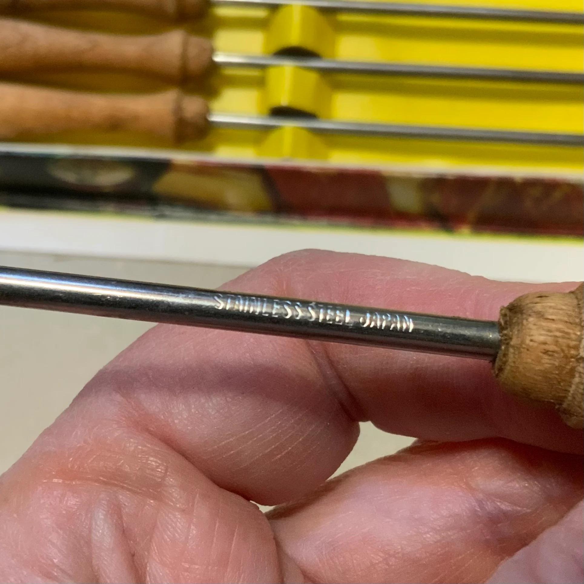 60s Fondue Forks (6) Montgomery Ward Made In Japan - Image 7