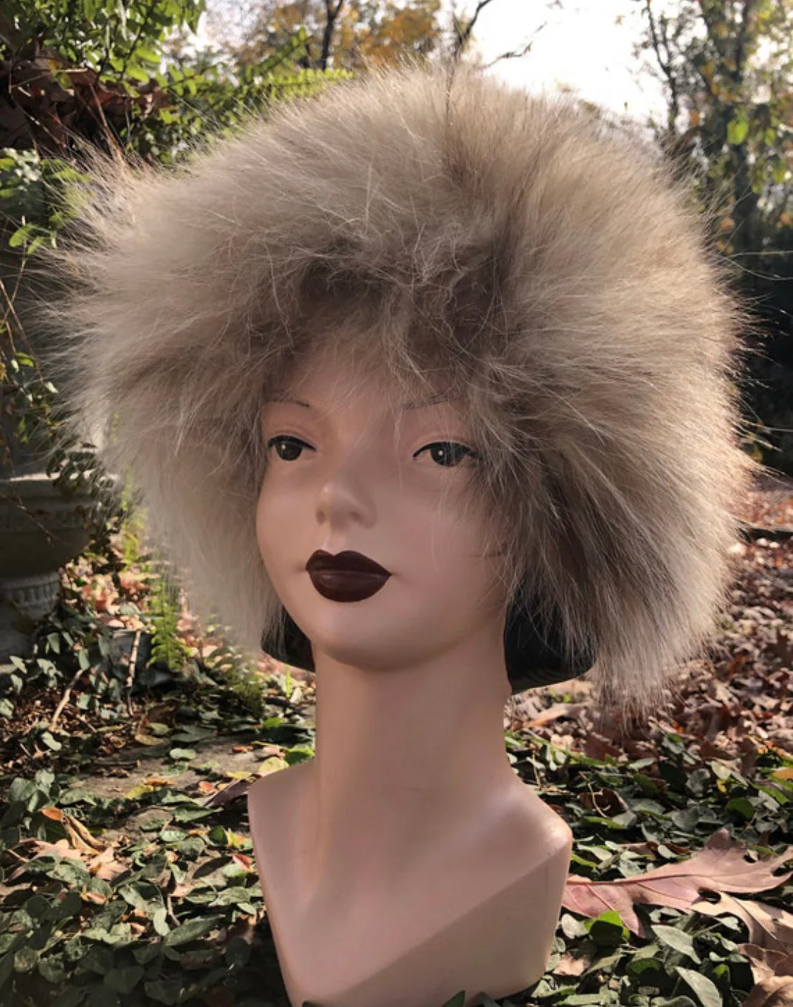 60s Fox Fur Hat  Fabulous Furs by Mr John - Image 10