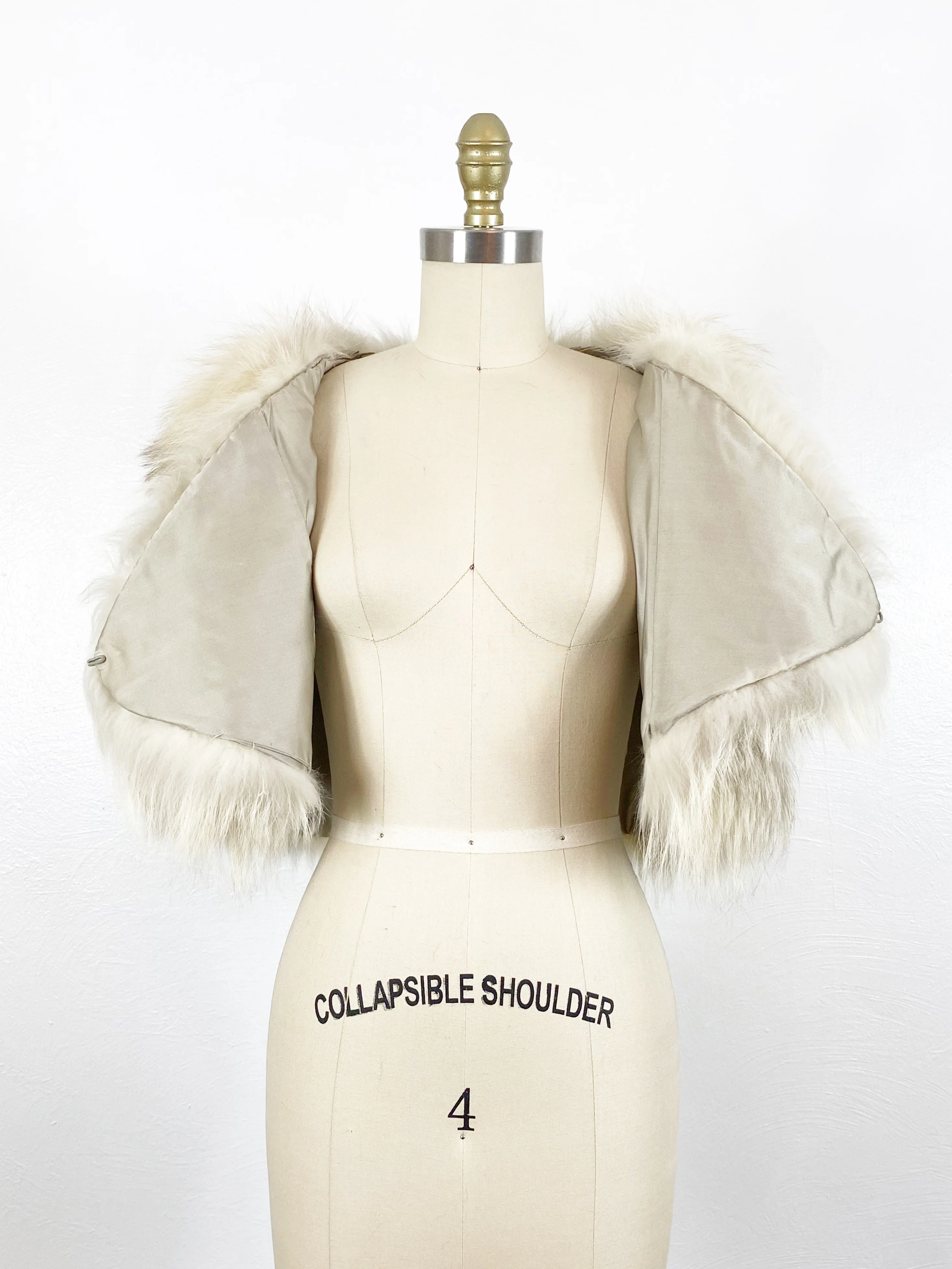 60s Fox Fur Stole - Image 7