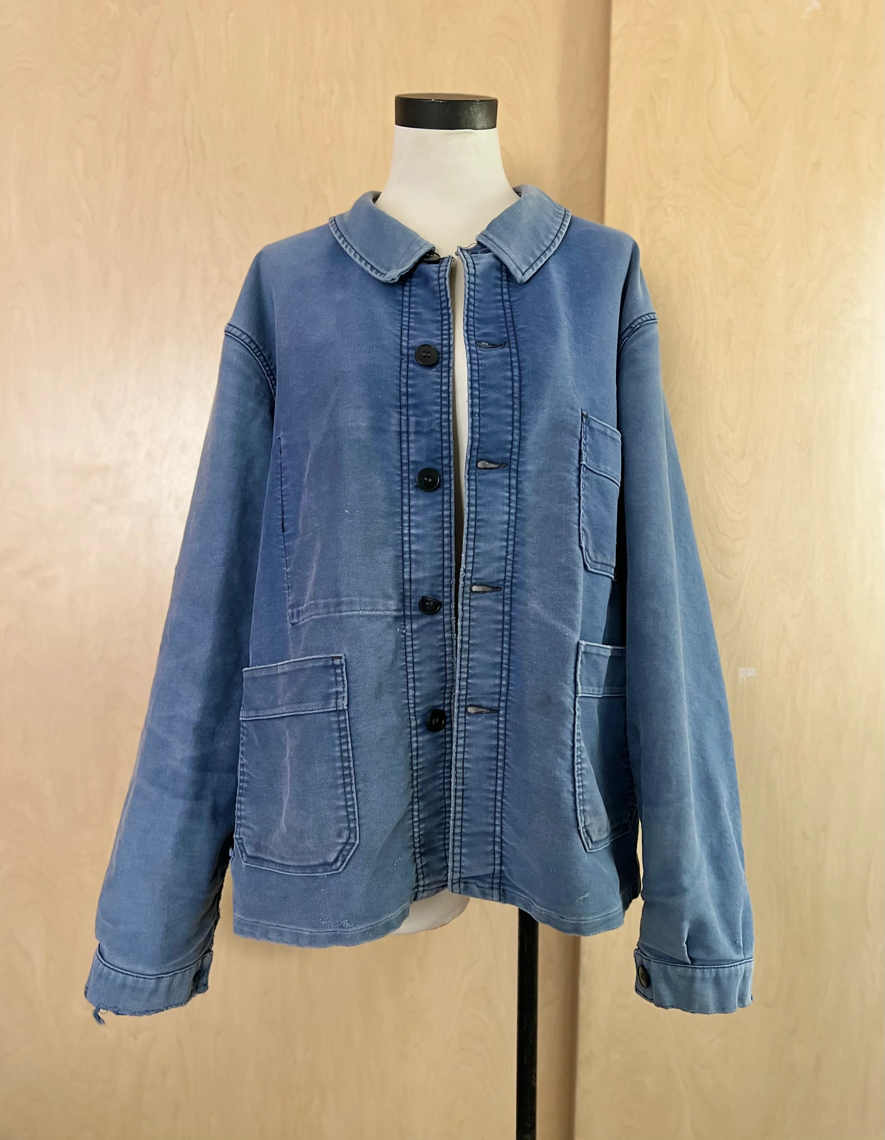 60s French Chore Jacket By Adolphe Lafont - Image 3