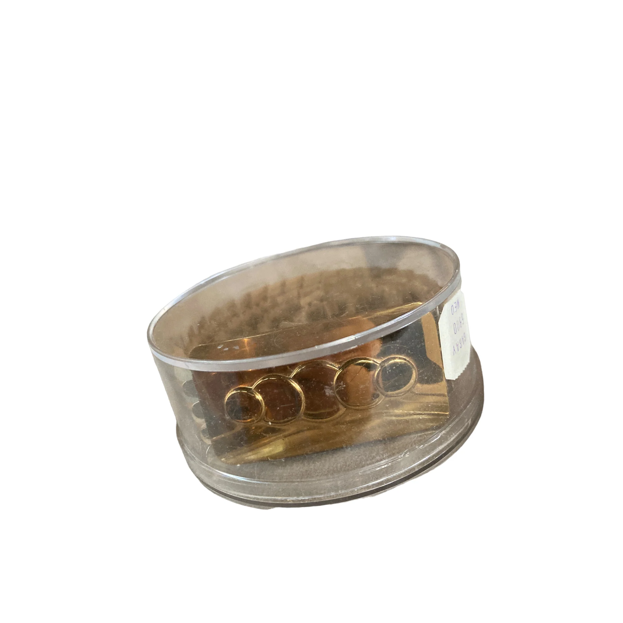 60s Gold-tone Mod Stretchy Belt By Garay - Image 8