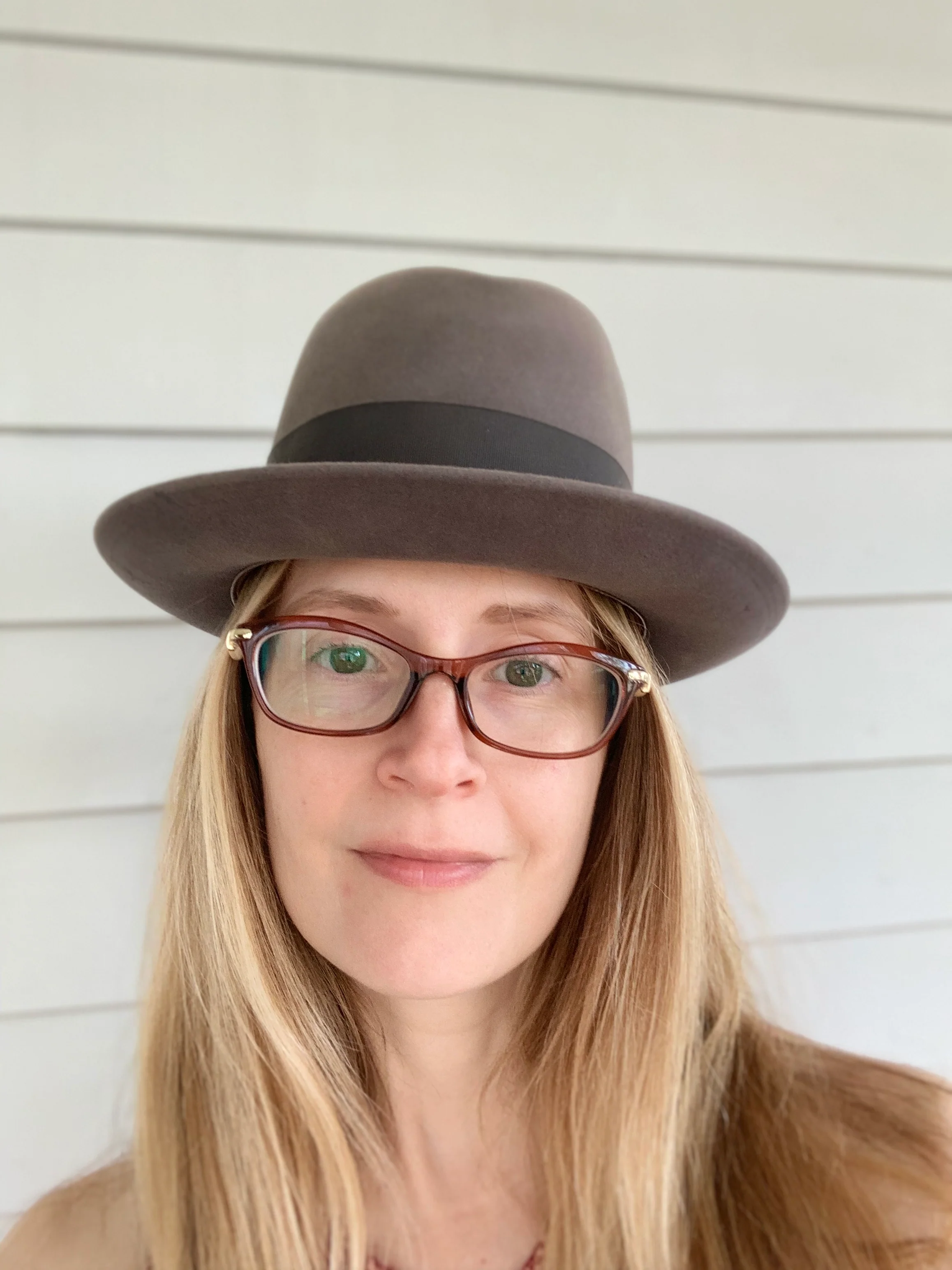 60s Gray Felt Midcentury Hat S 6 7/8 By Champ - Image 3