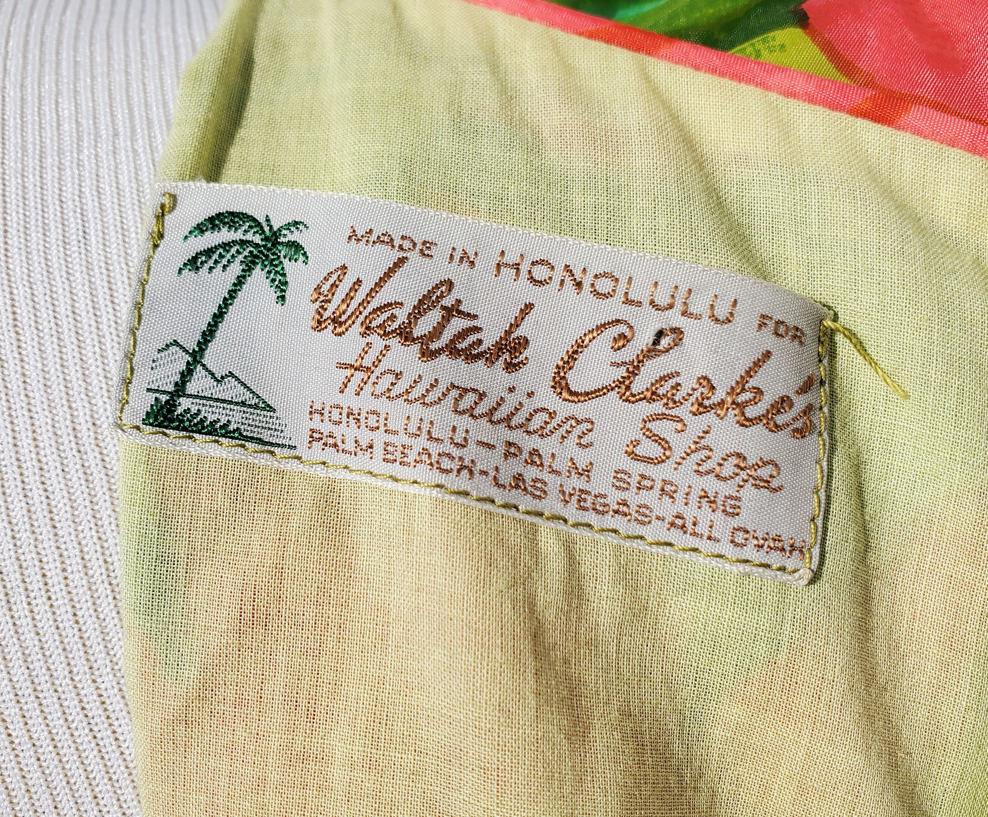 60s Tropical Shift Dress by Waltah Clarke - Image 5