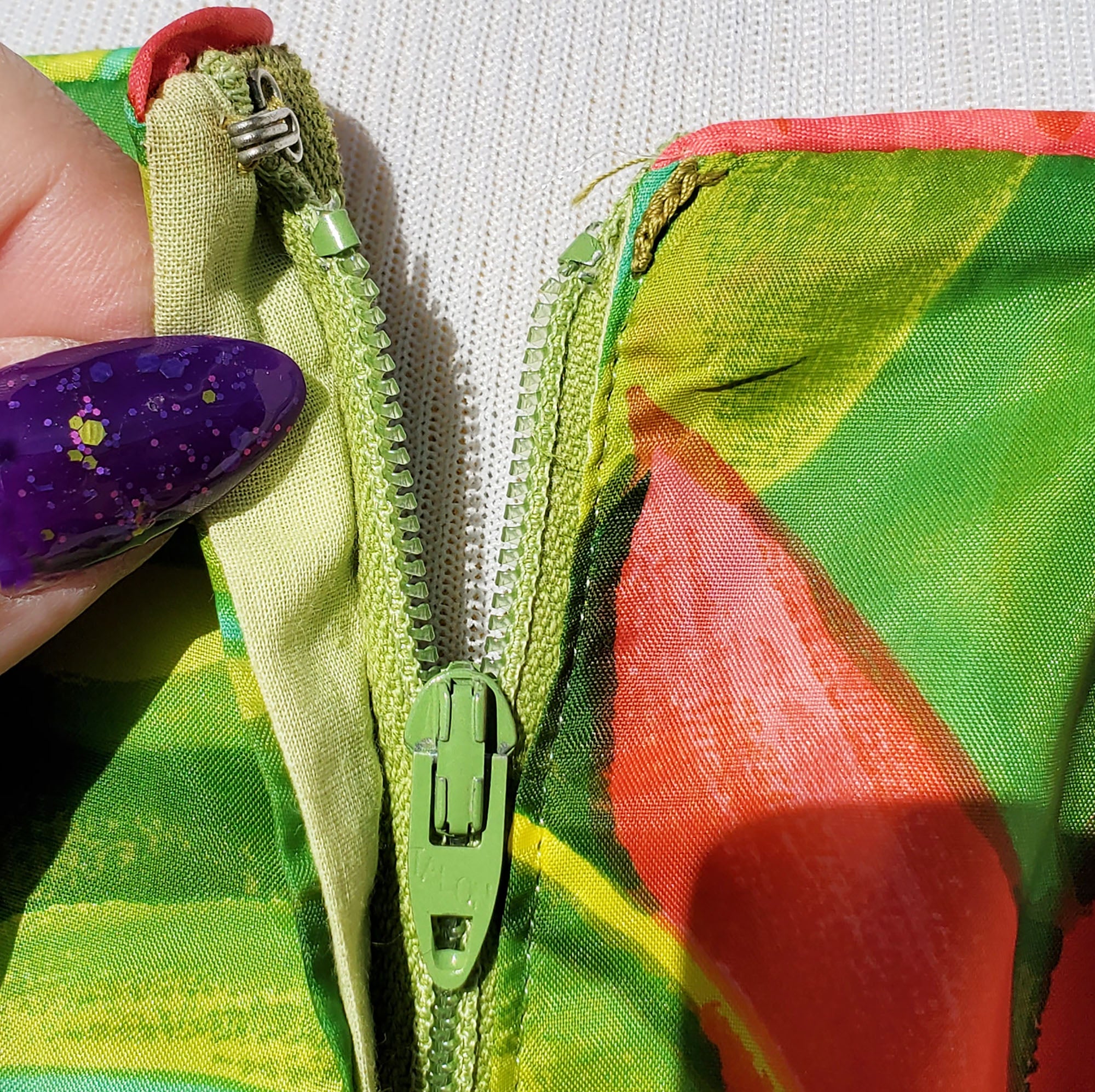 60s Tropical Shift Dress by Waltah Clarke - Image 6