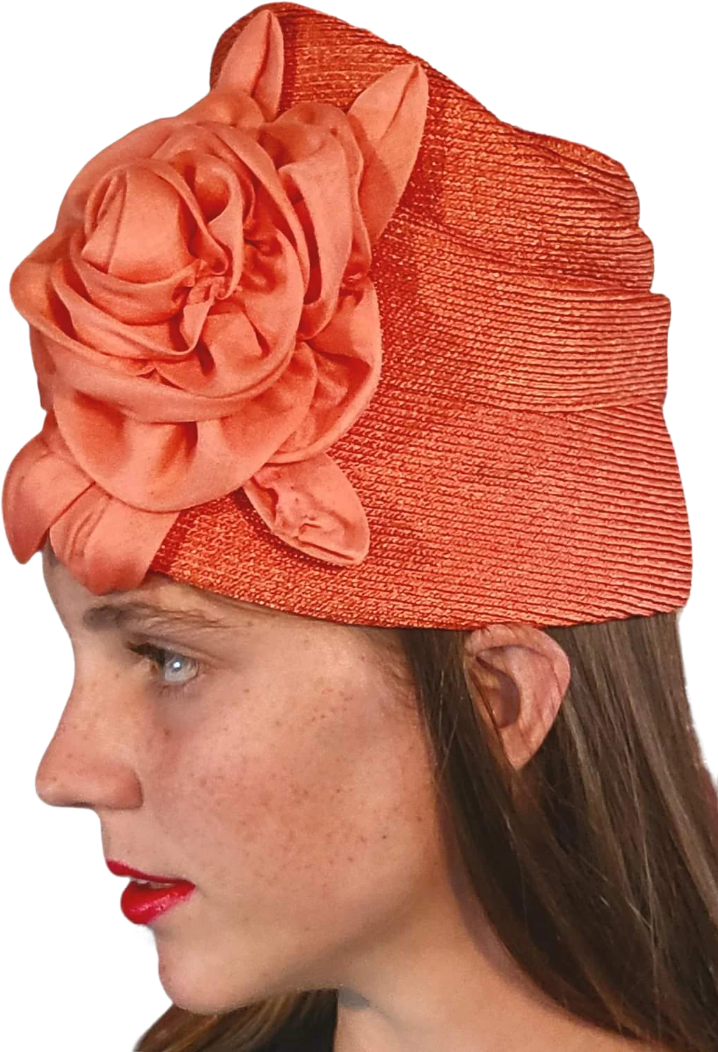 60s High End Mod Designer Toque Hat By John Frederics