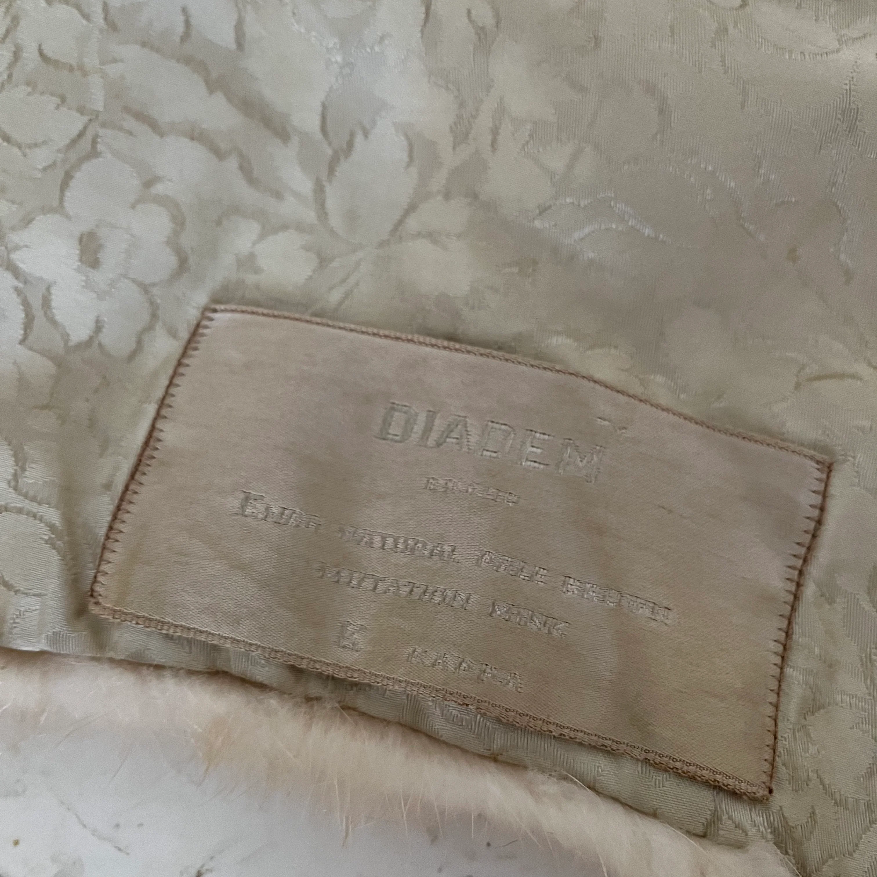 60s Honey Mink Fur Stole Pale Brown One Size By Shuchat - Image 6