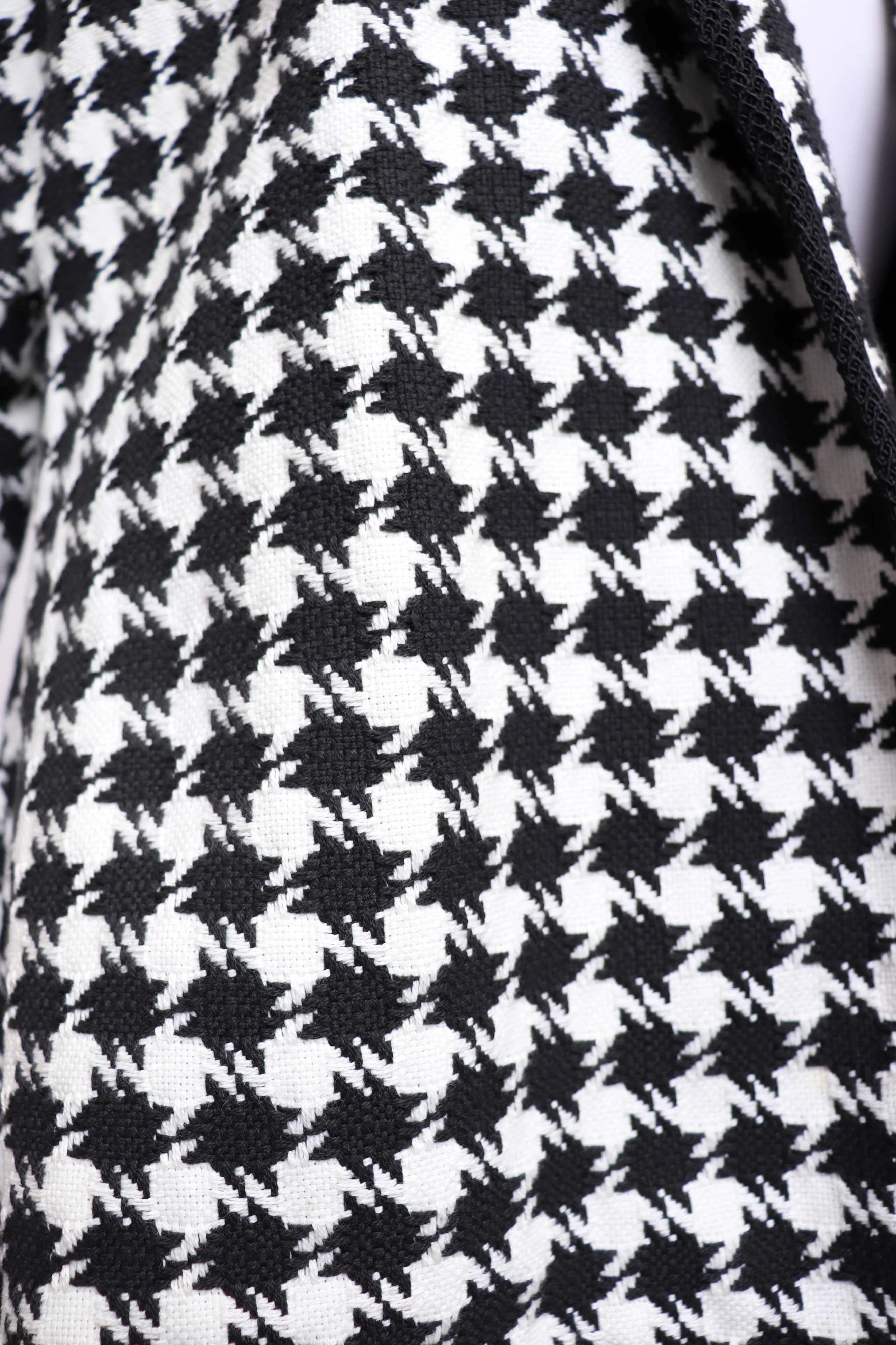 60s Houndstooth Short Jacket L/xl by Claralura - Image 11