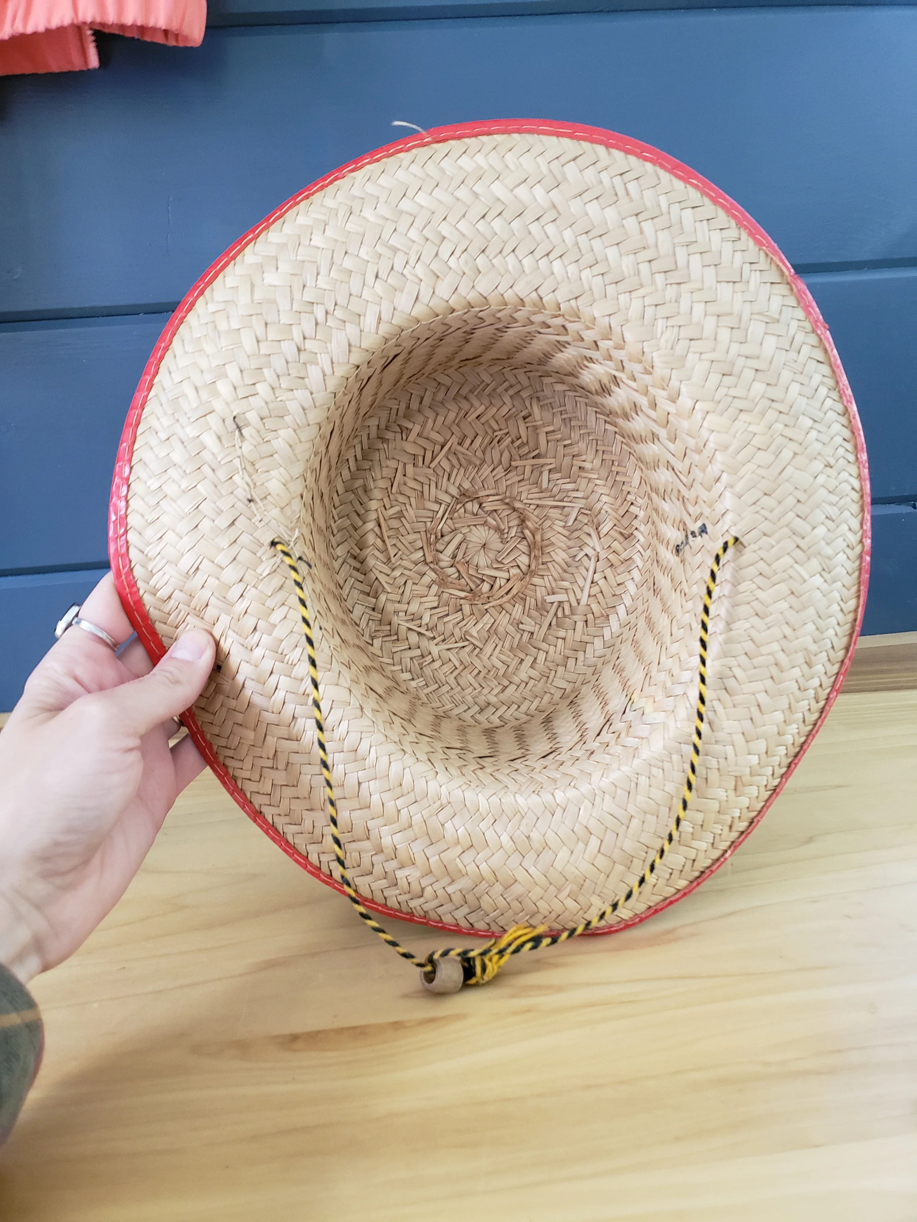 60s Kids Straw Hat - Image 3